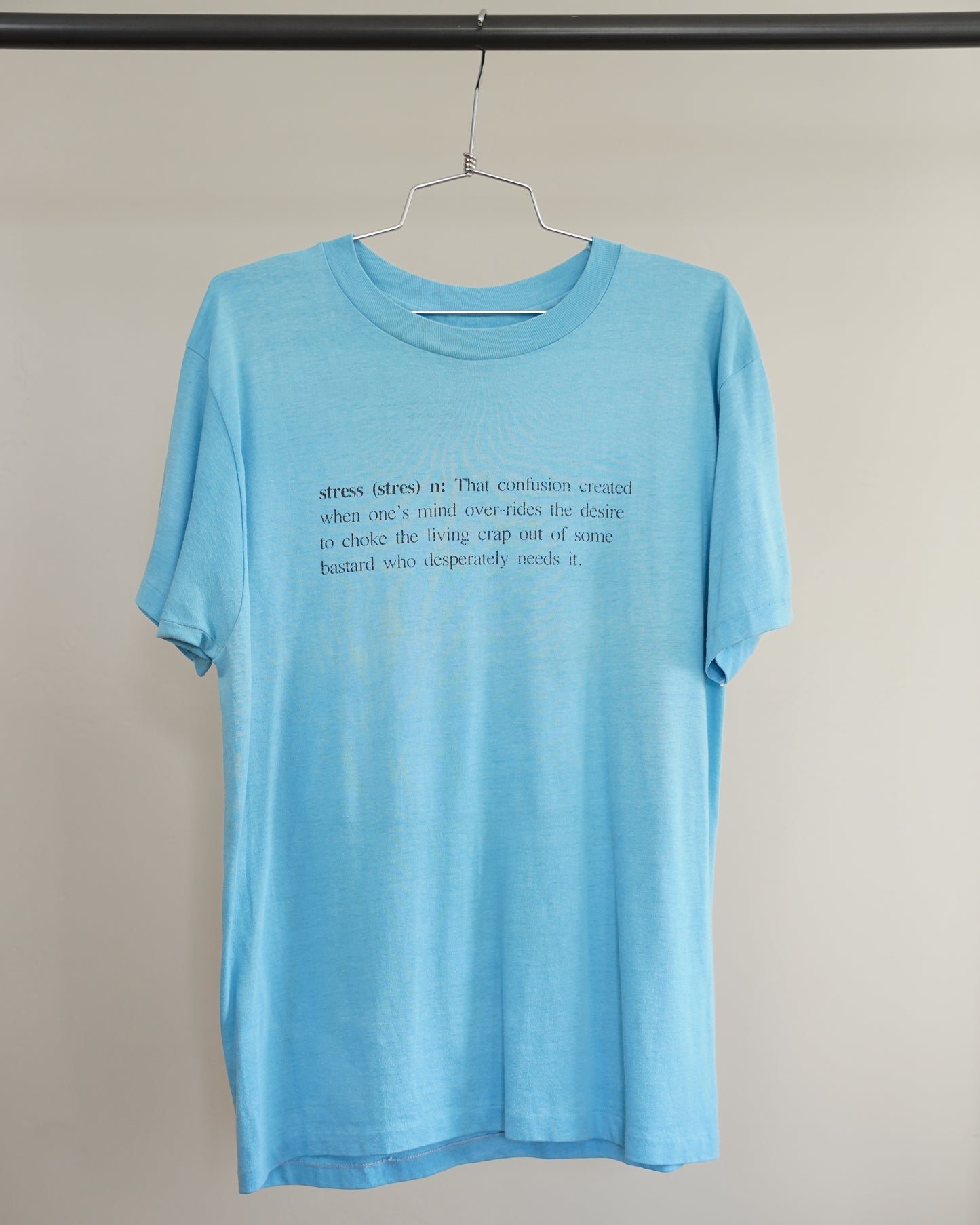 90's Stress Definition Tee - Large