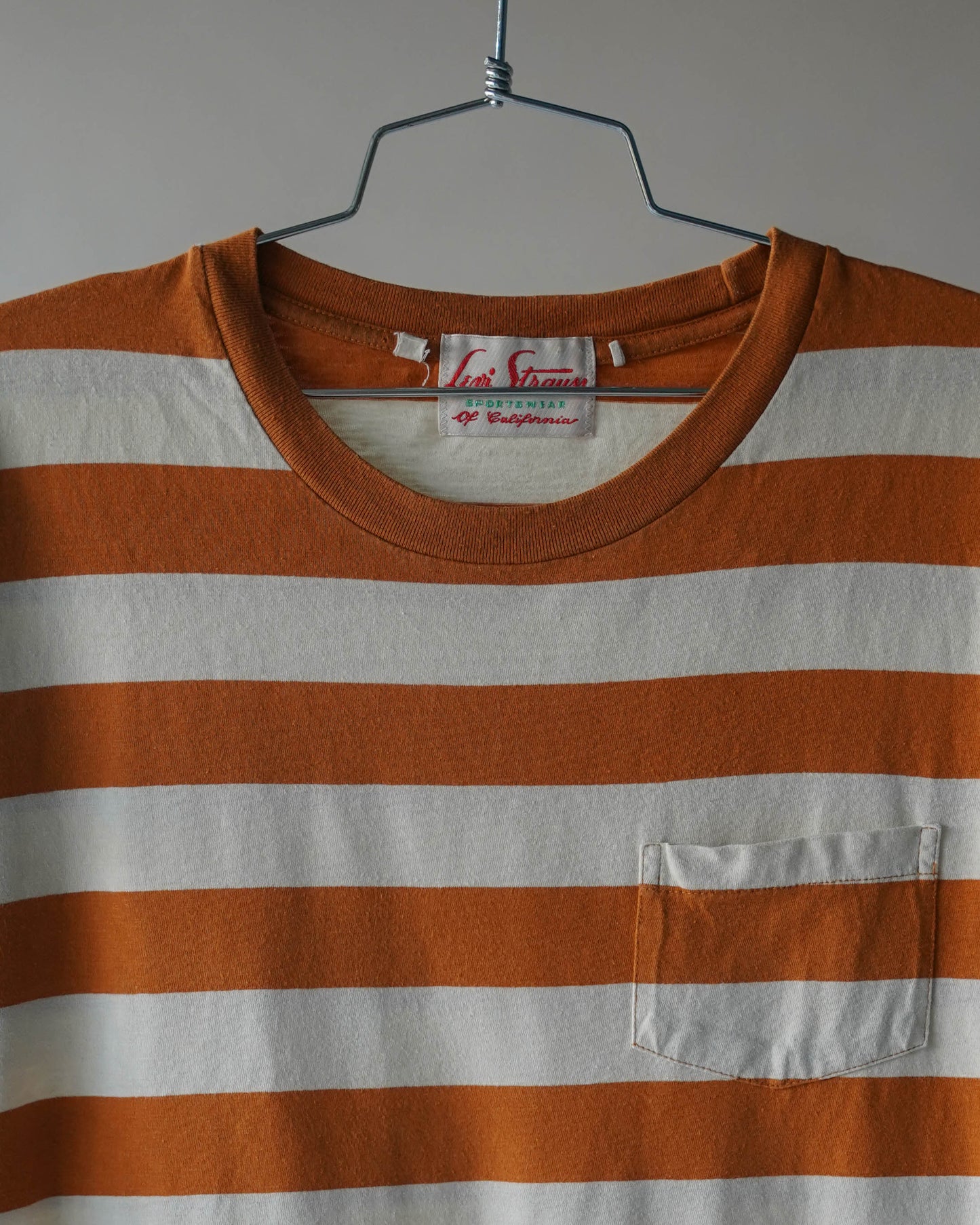 50's Reproduction Levi's Striped Tee - Large