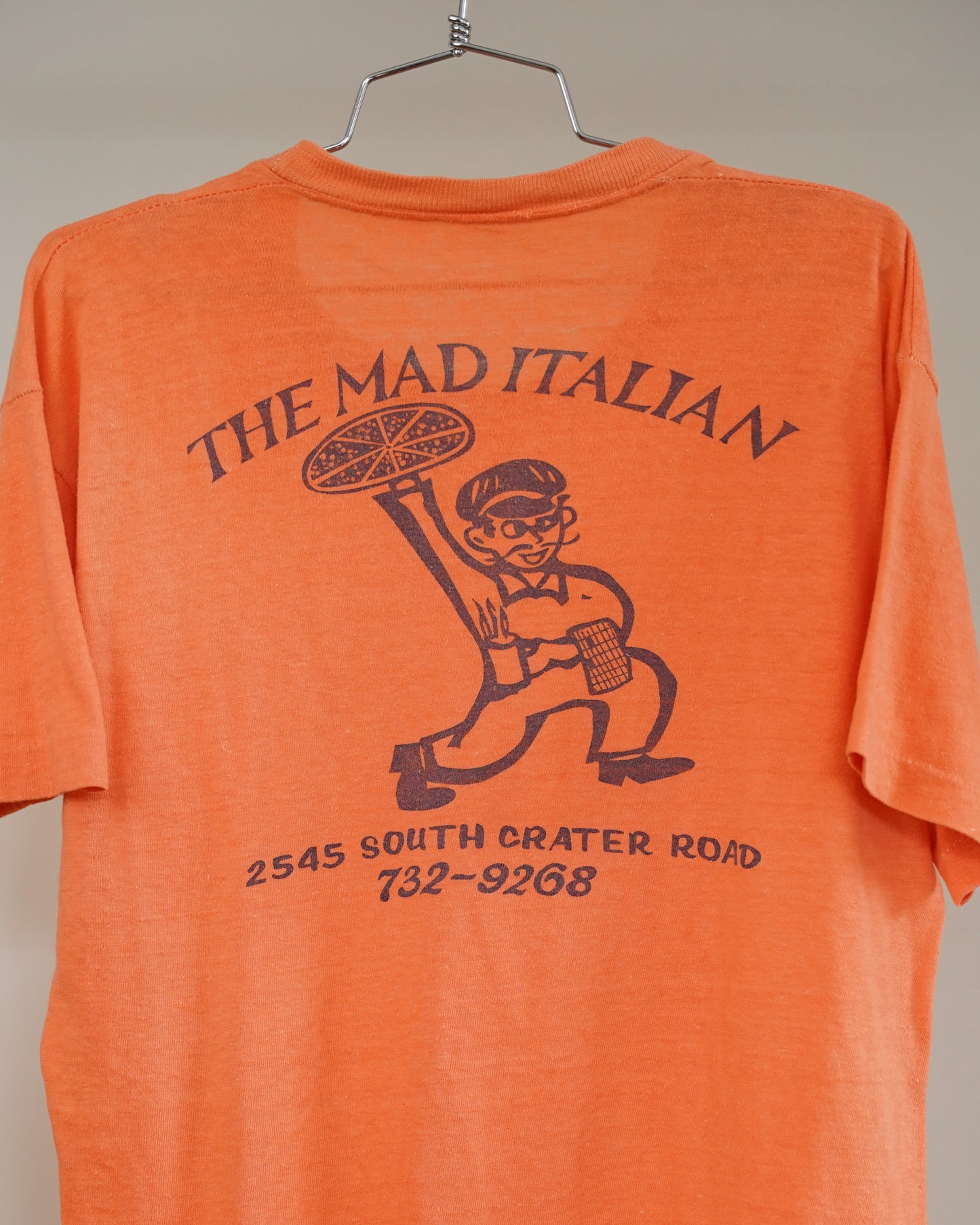 80's Mad Italian Pizza Tee - Large