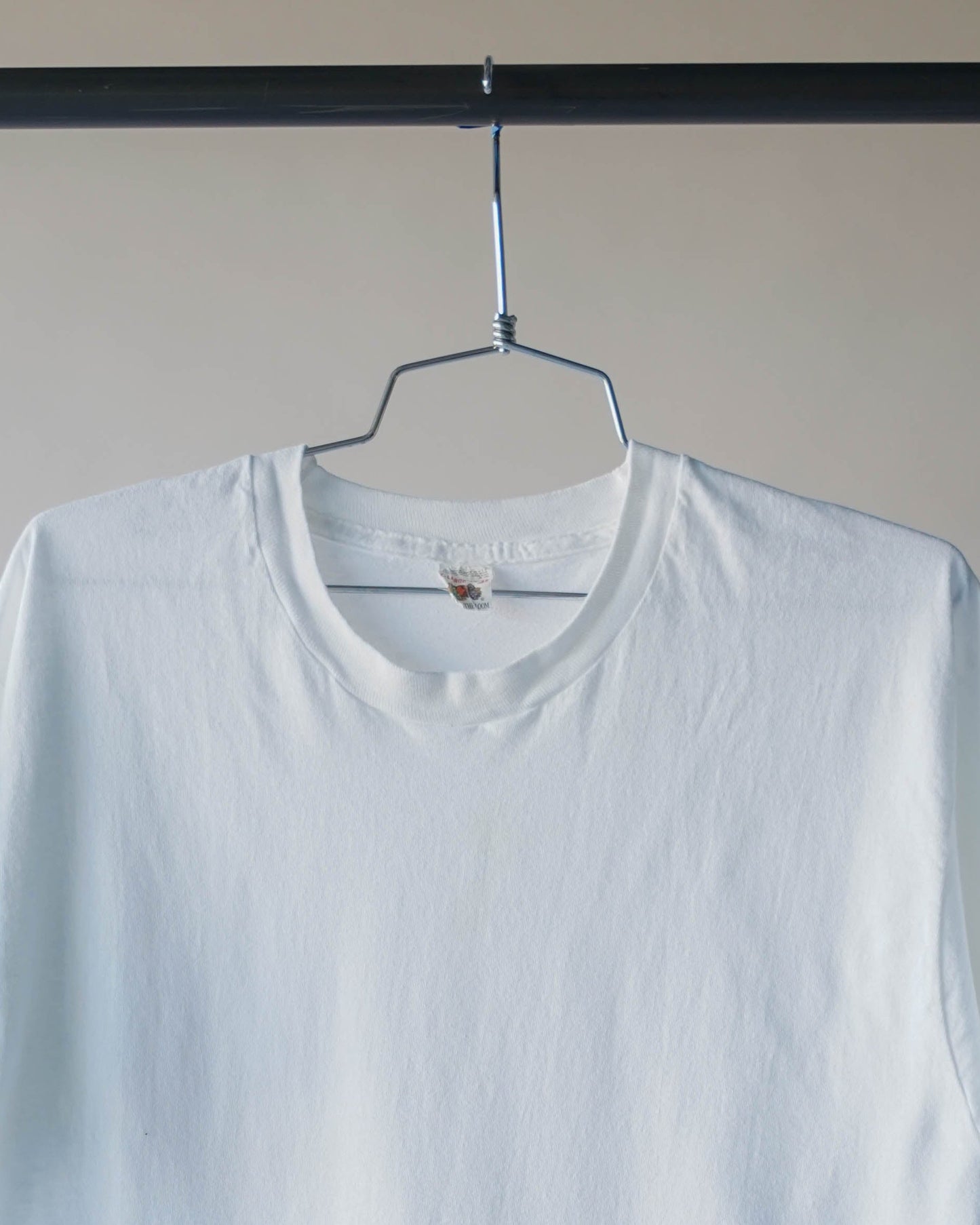 70's Fruit of the Loom White Tee - XL