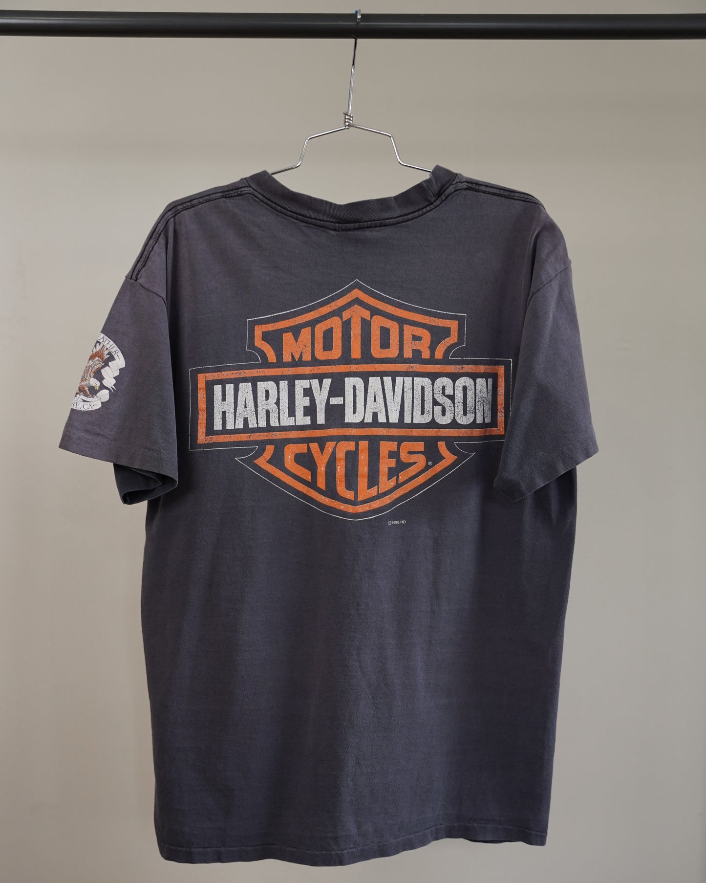 90's Faded Harley Davidson Tee - Large
