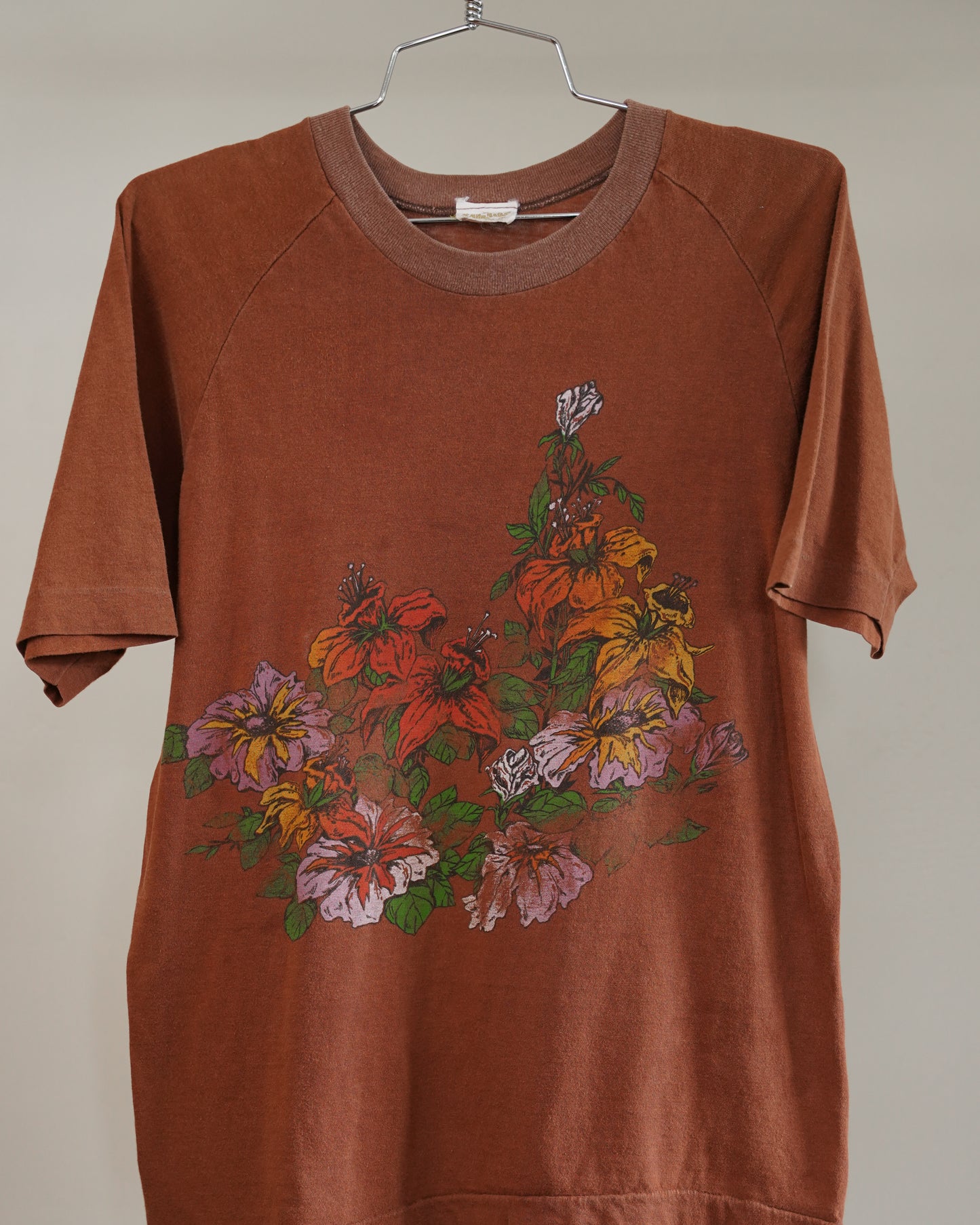 70's Floral Tee - Large
