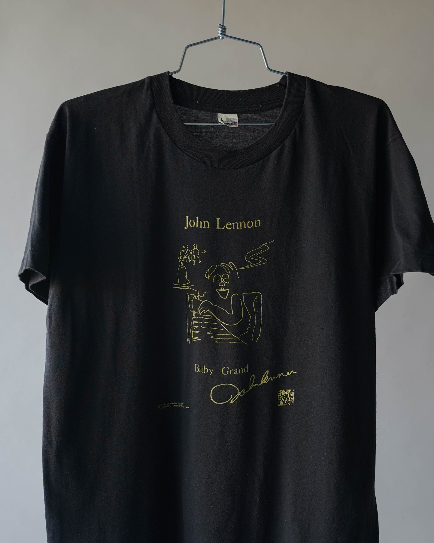 80's John Lennon Band Tee - Large