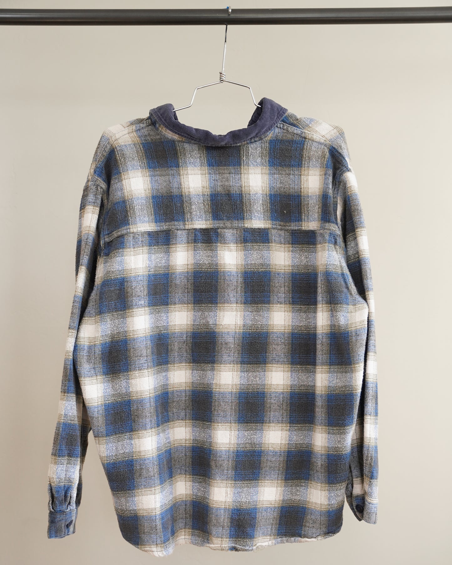 90's Corduroy Collared Flannel - XL