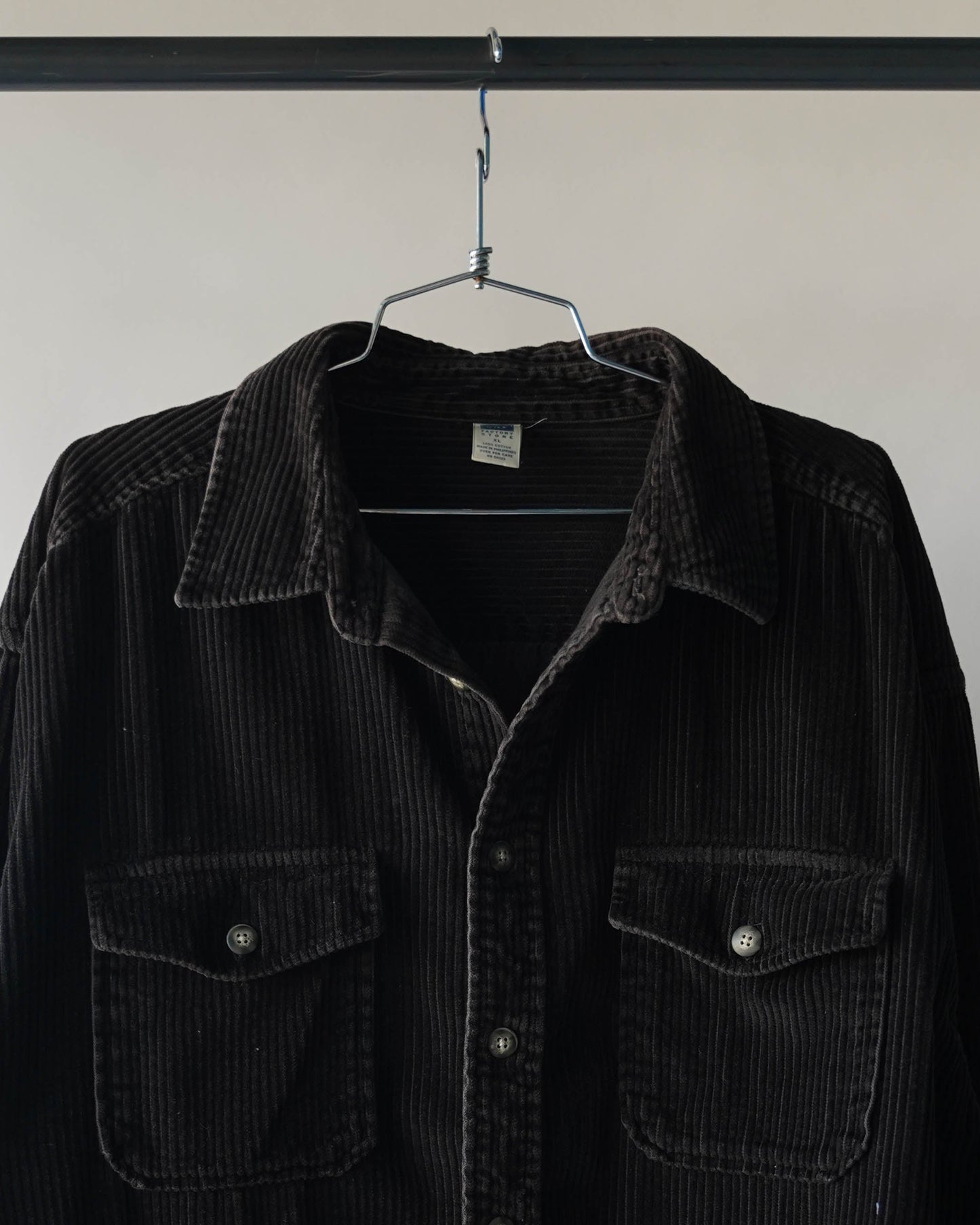90's Gap Black Corduroy Shirt - XXL