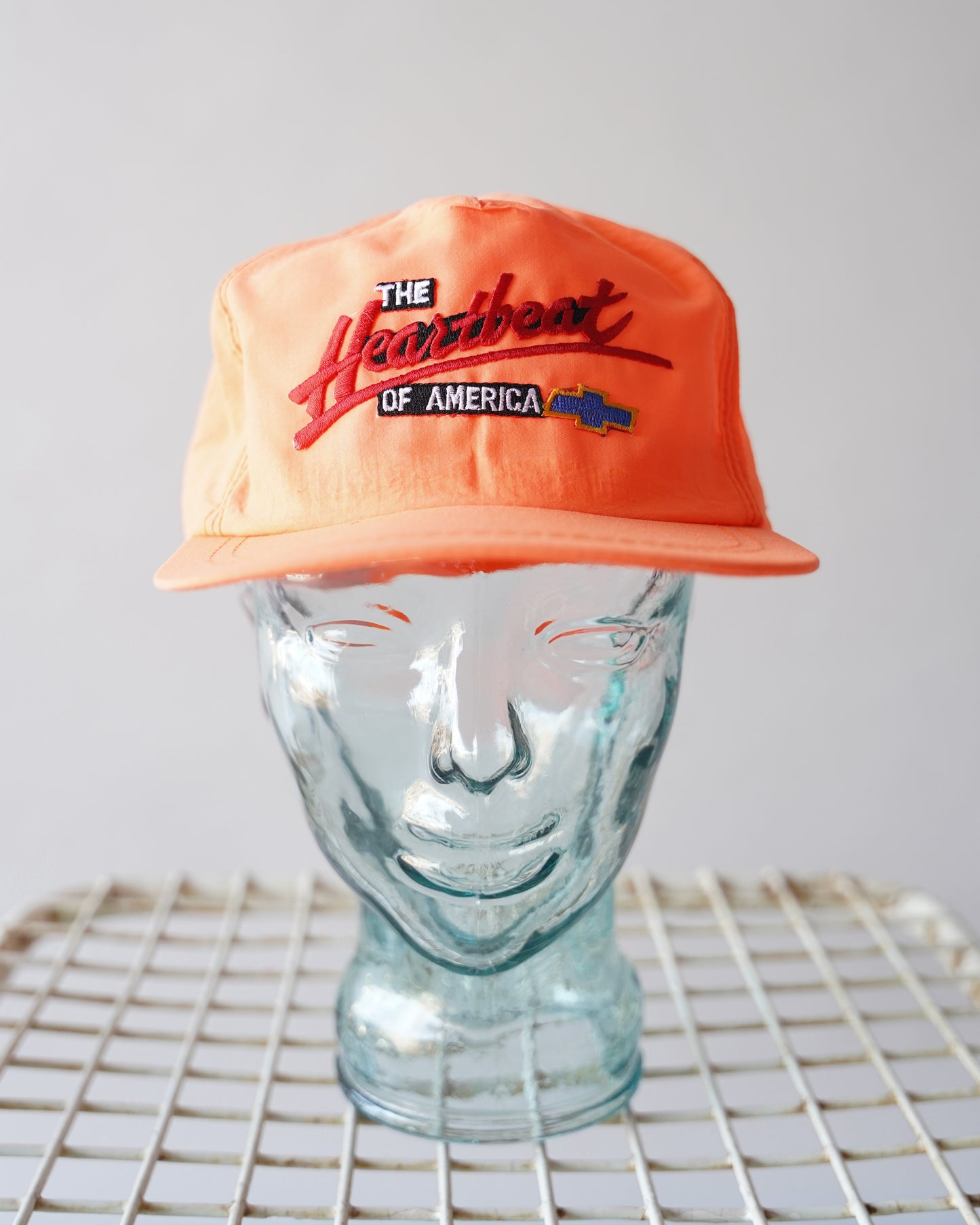 90's Orange Neon Chevy Hat