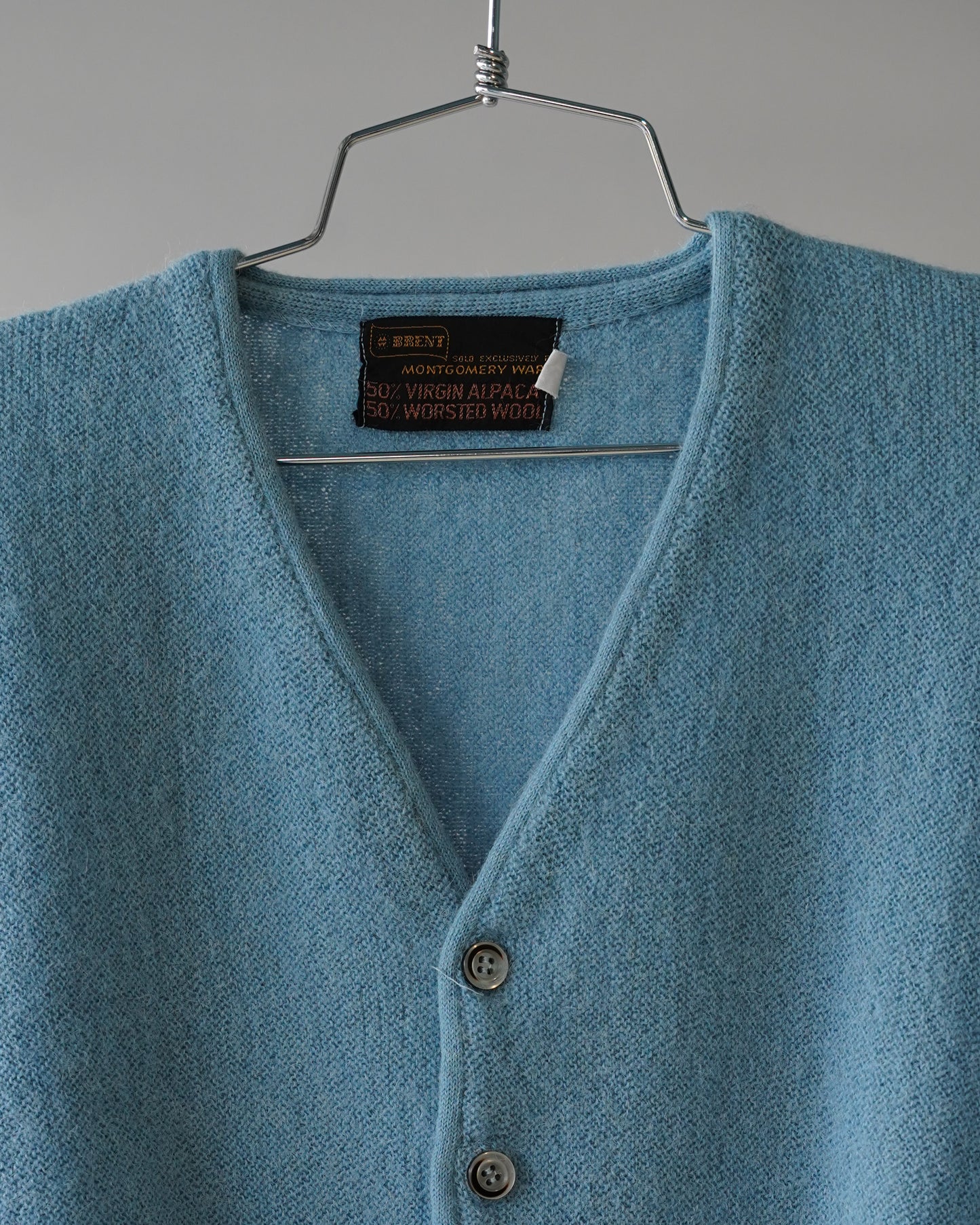 70s Montgomrey Ward Alpaca Cardigan - Medium