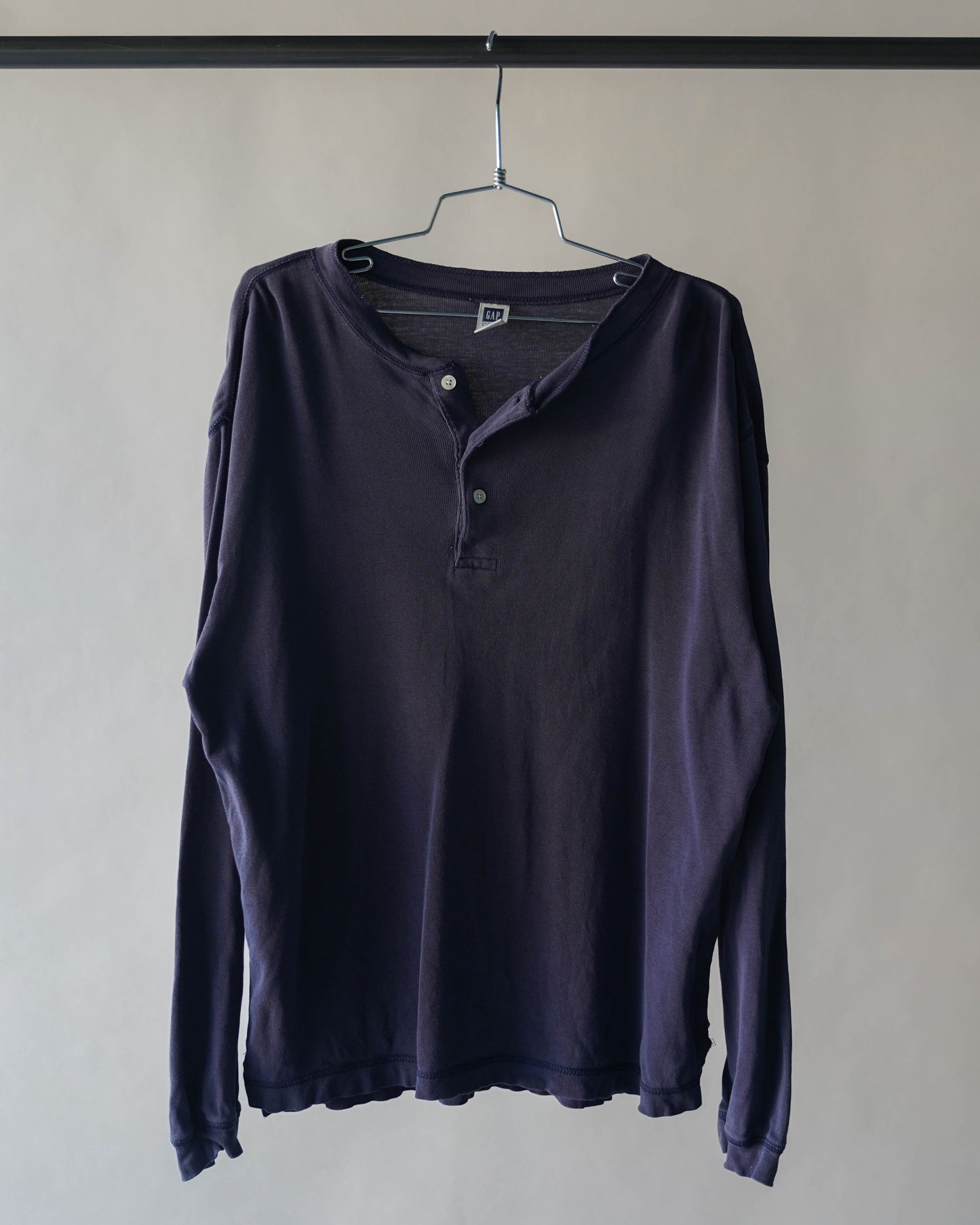 00's Gap Navy Blue Thermal - XL