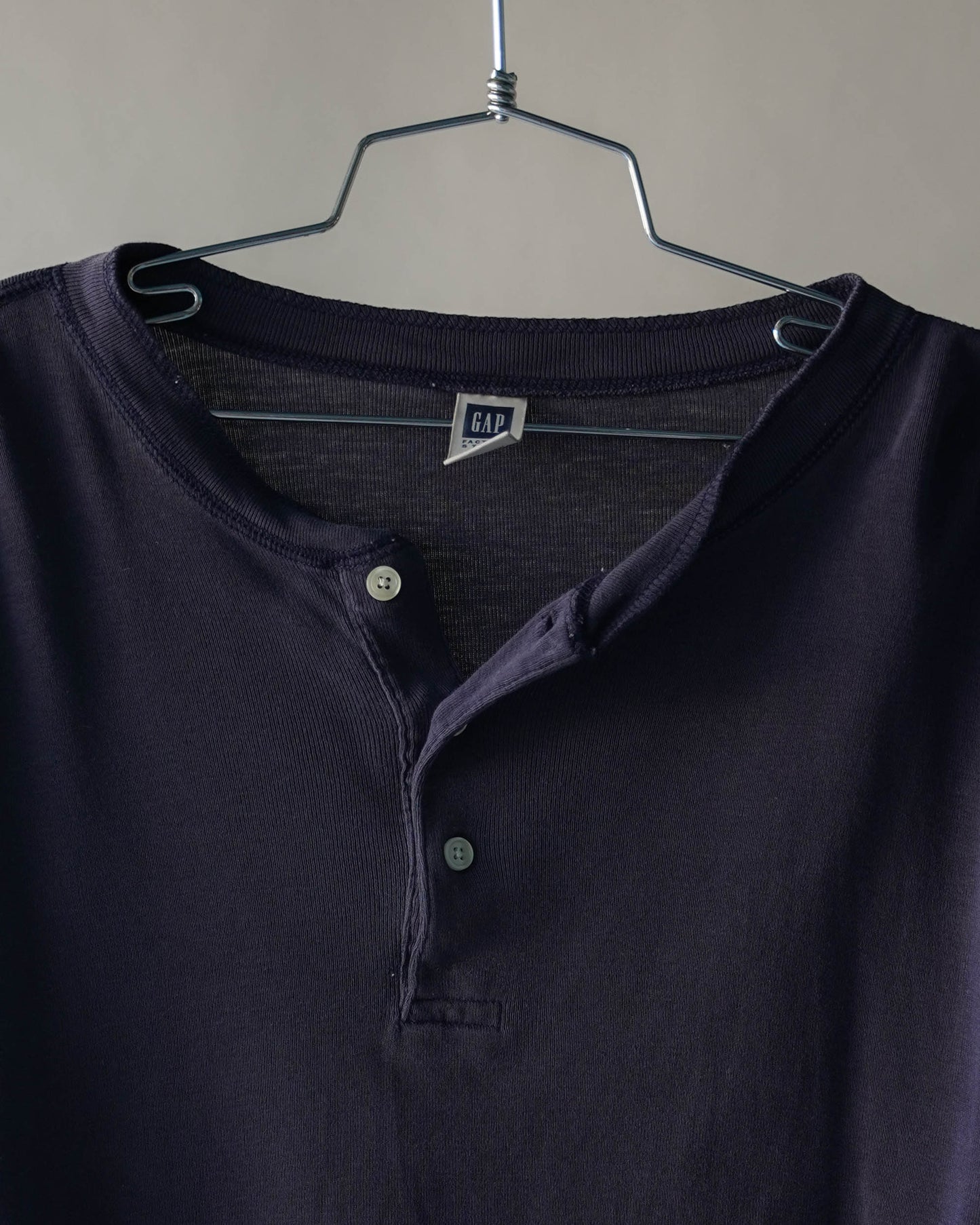 00's Gap Navy Blue Thermal - XL