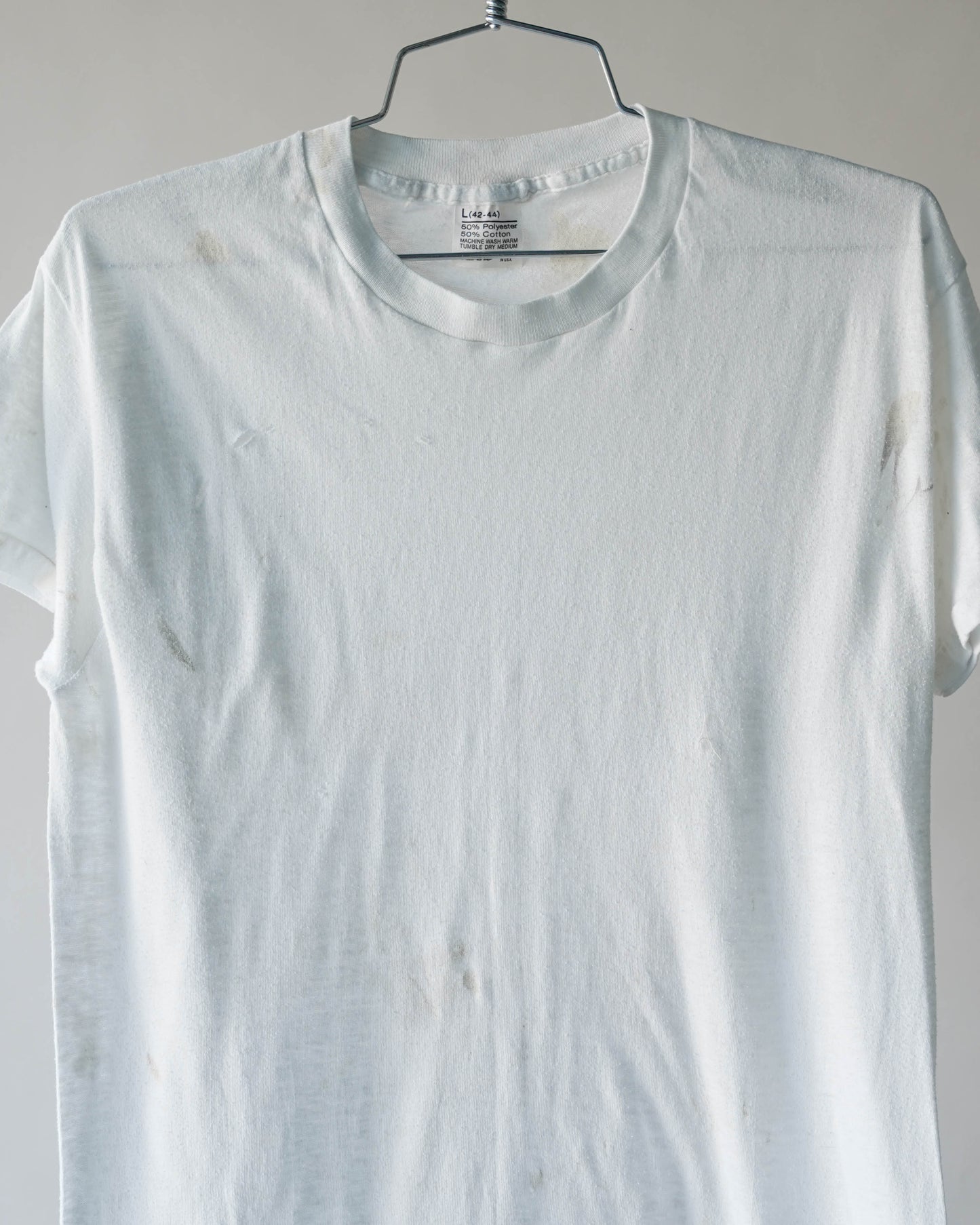 80's Sears Stained White Tee - Medium