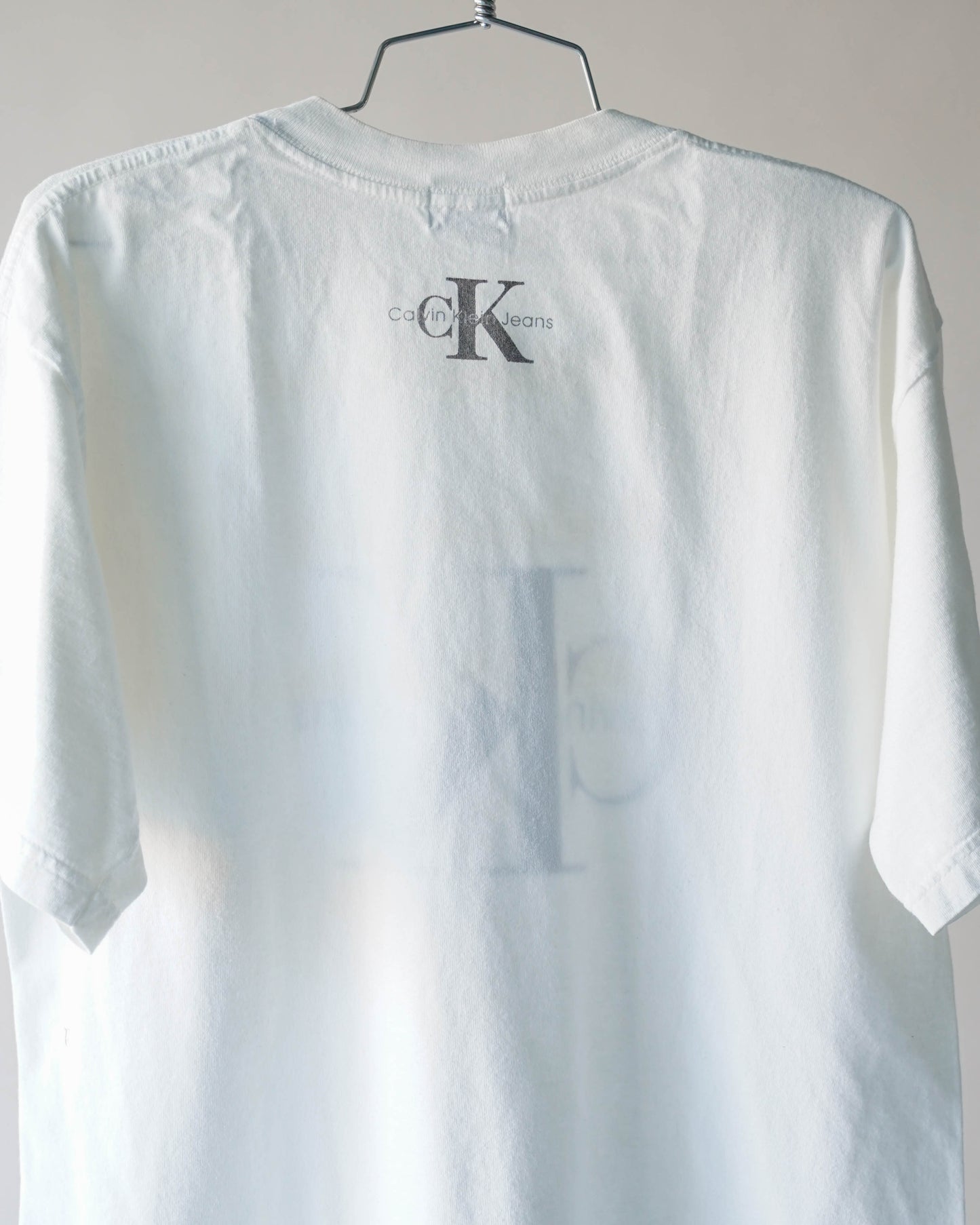 90's Calvin Klein Logo Tee - XL