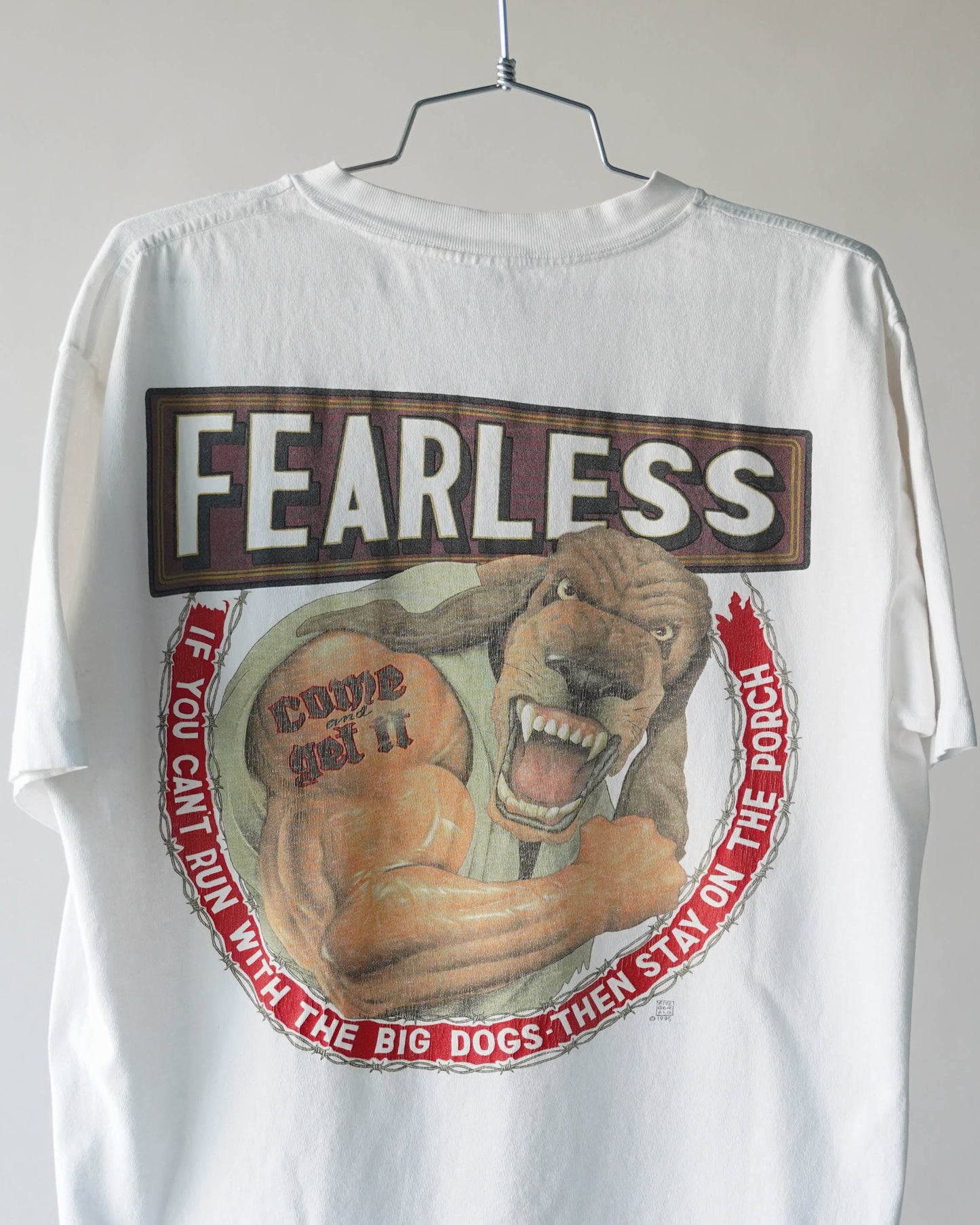 90's Muscle Dog Tee - Large