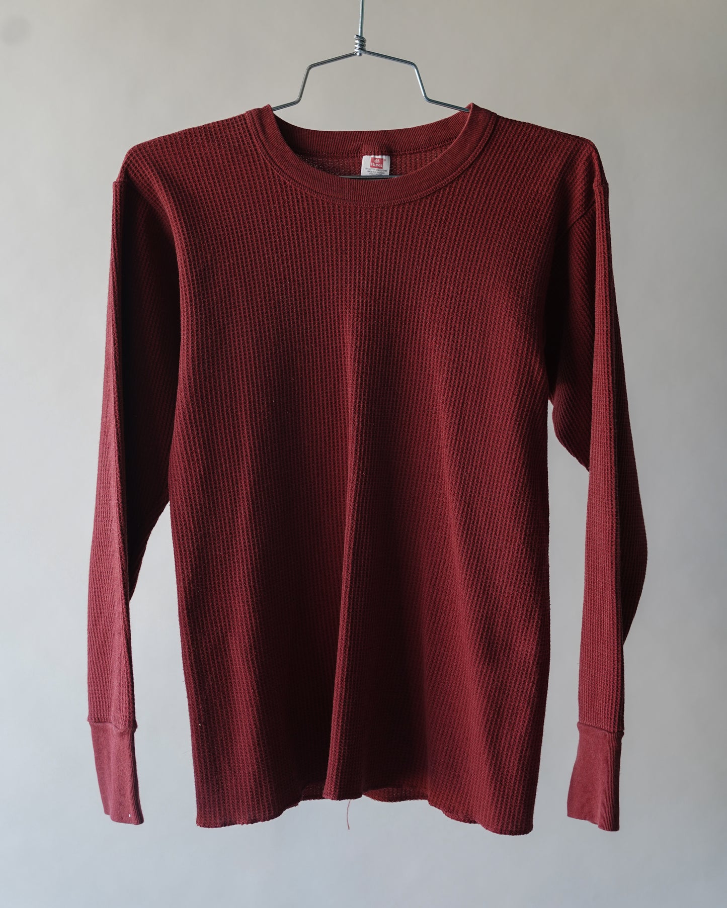 90's Maroon Thermal - Medium