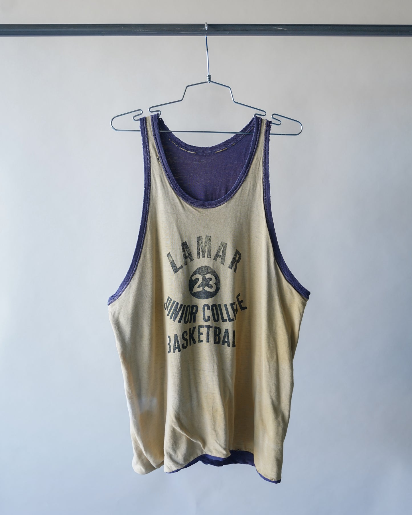 60's Reversible Russell Cotton Tanktop - XL
