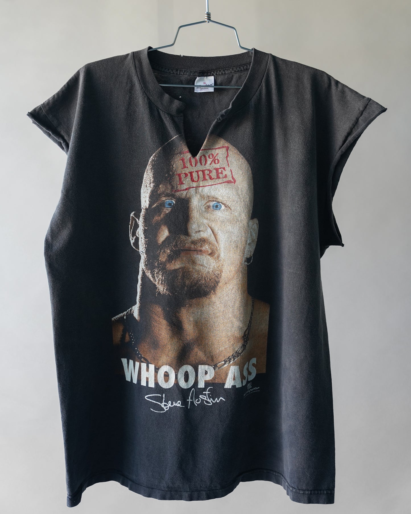 90's Stonecold Cutoff Tee - XL