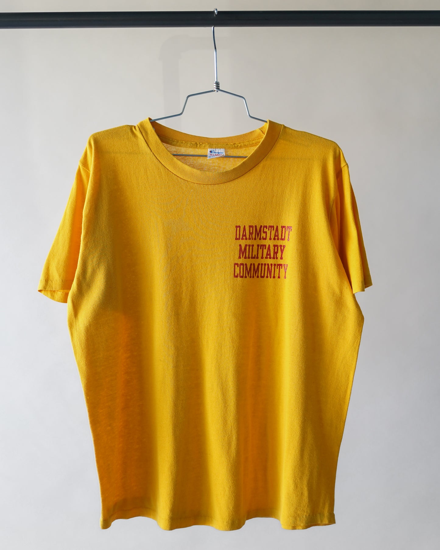 80's Champion Darmstadt Military Tee - Large