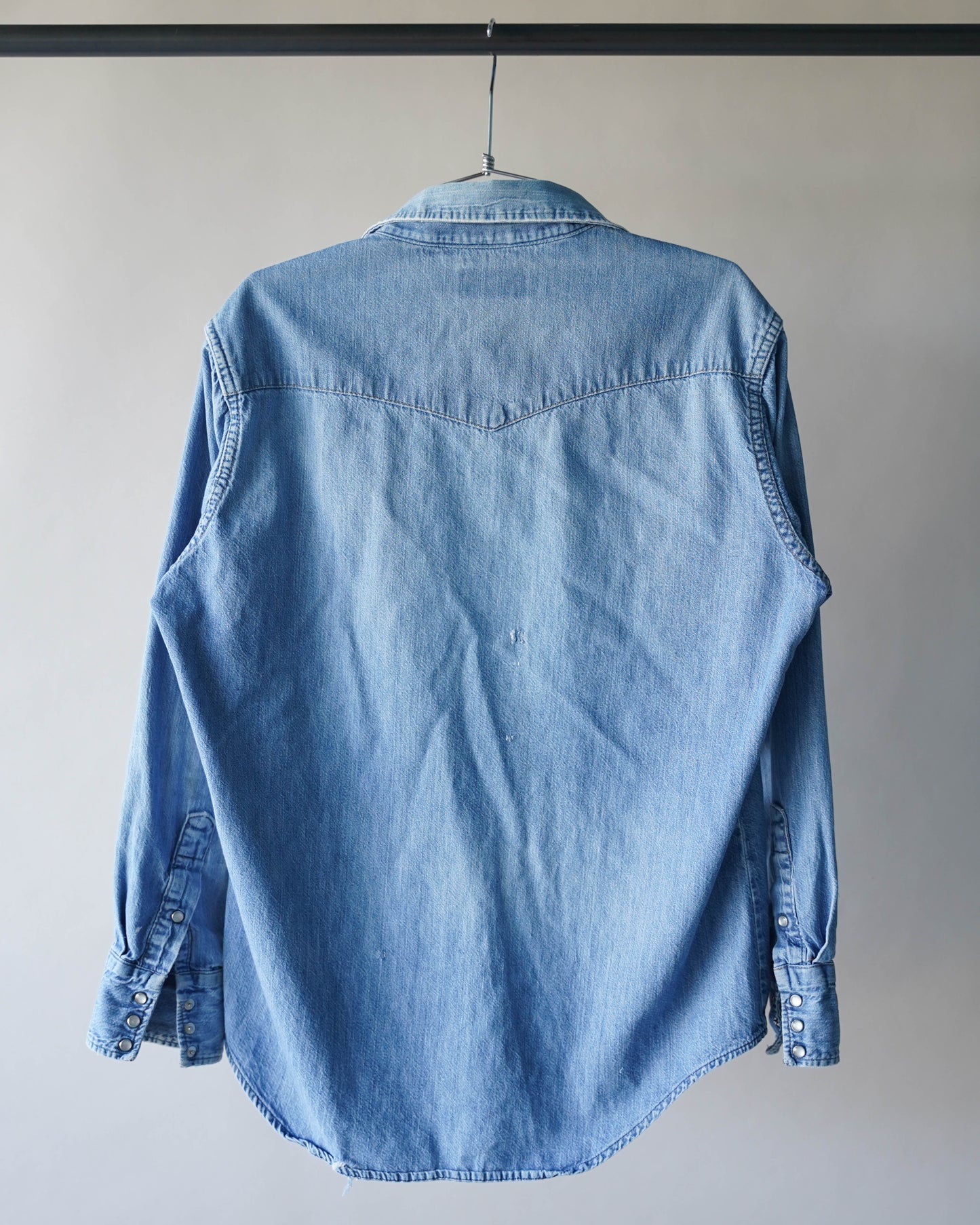 70's Sears Roebucks Denim Shirt - Large