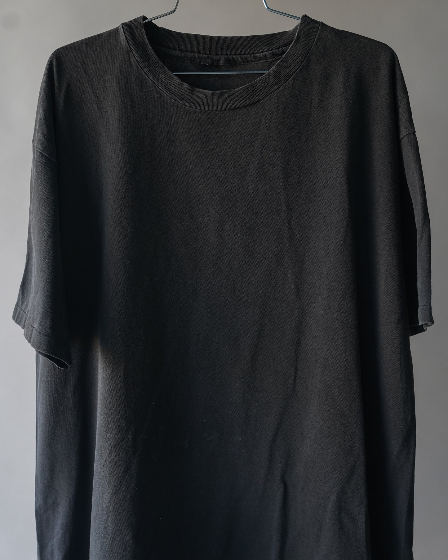 90's Faded Black Pocket Tee - XL