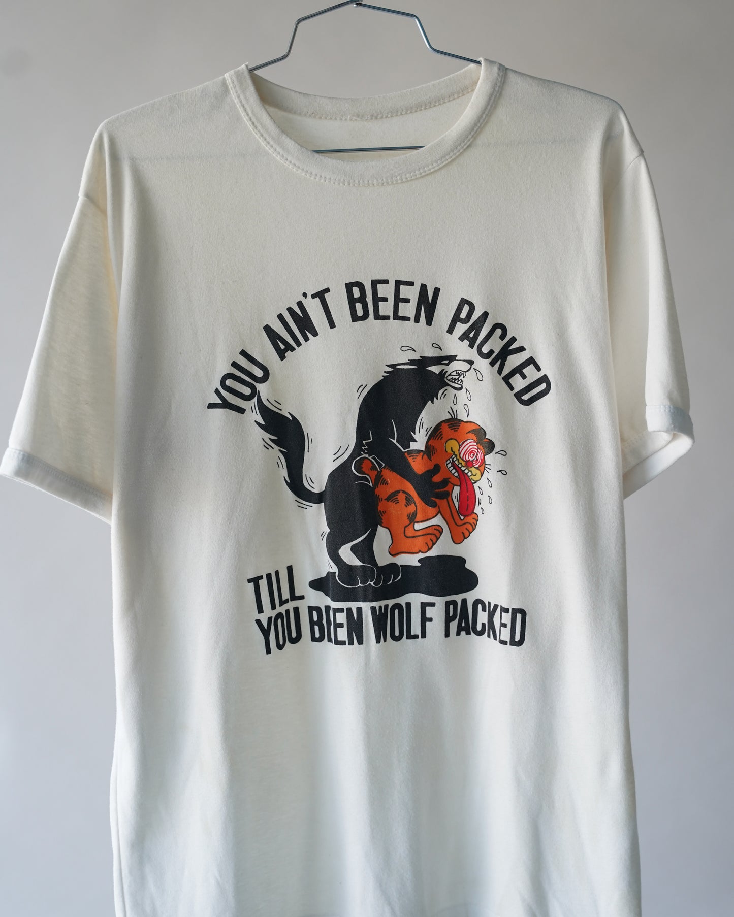 80's Wolf Packed Tee - Large