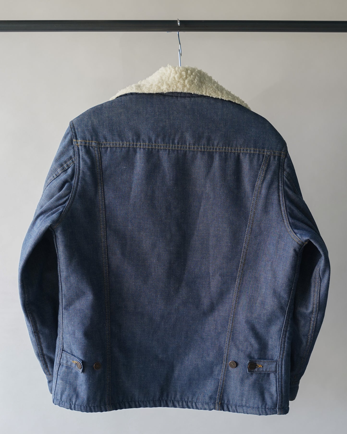 70's Sears Sherpa Denim Jacket - XL