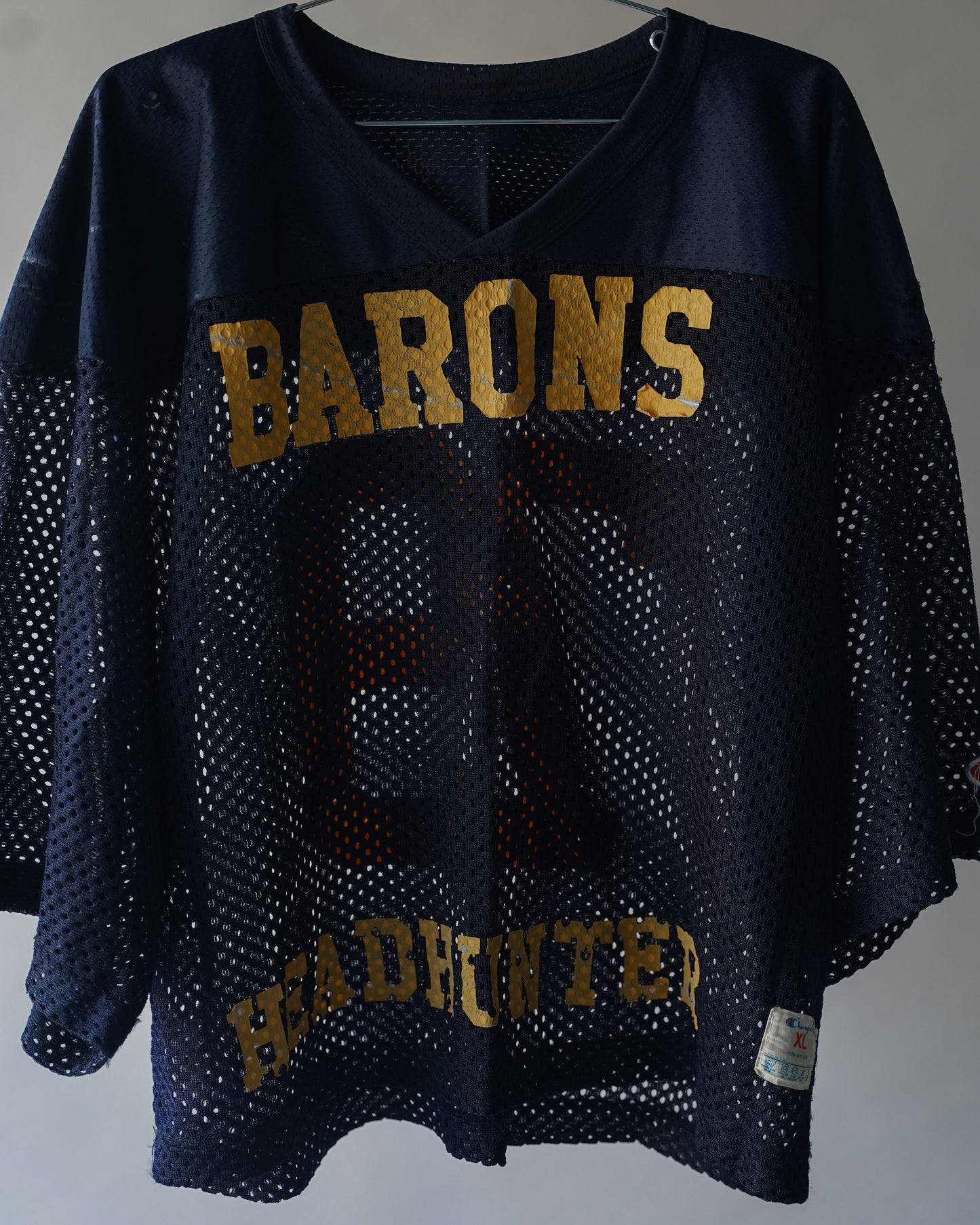 80's Champion Mesh 'Head Hunter' Jersey - Large