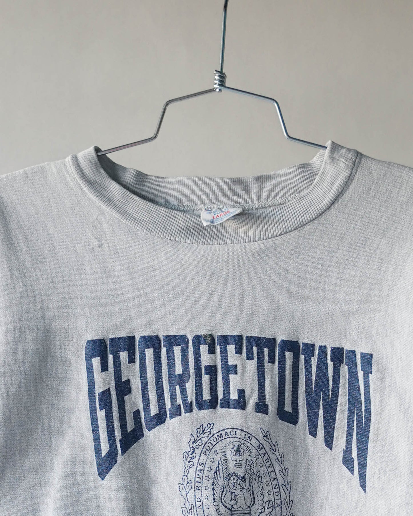 80's Georgetown Champion Reverse Weave - Large