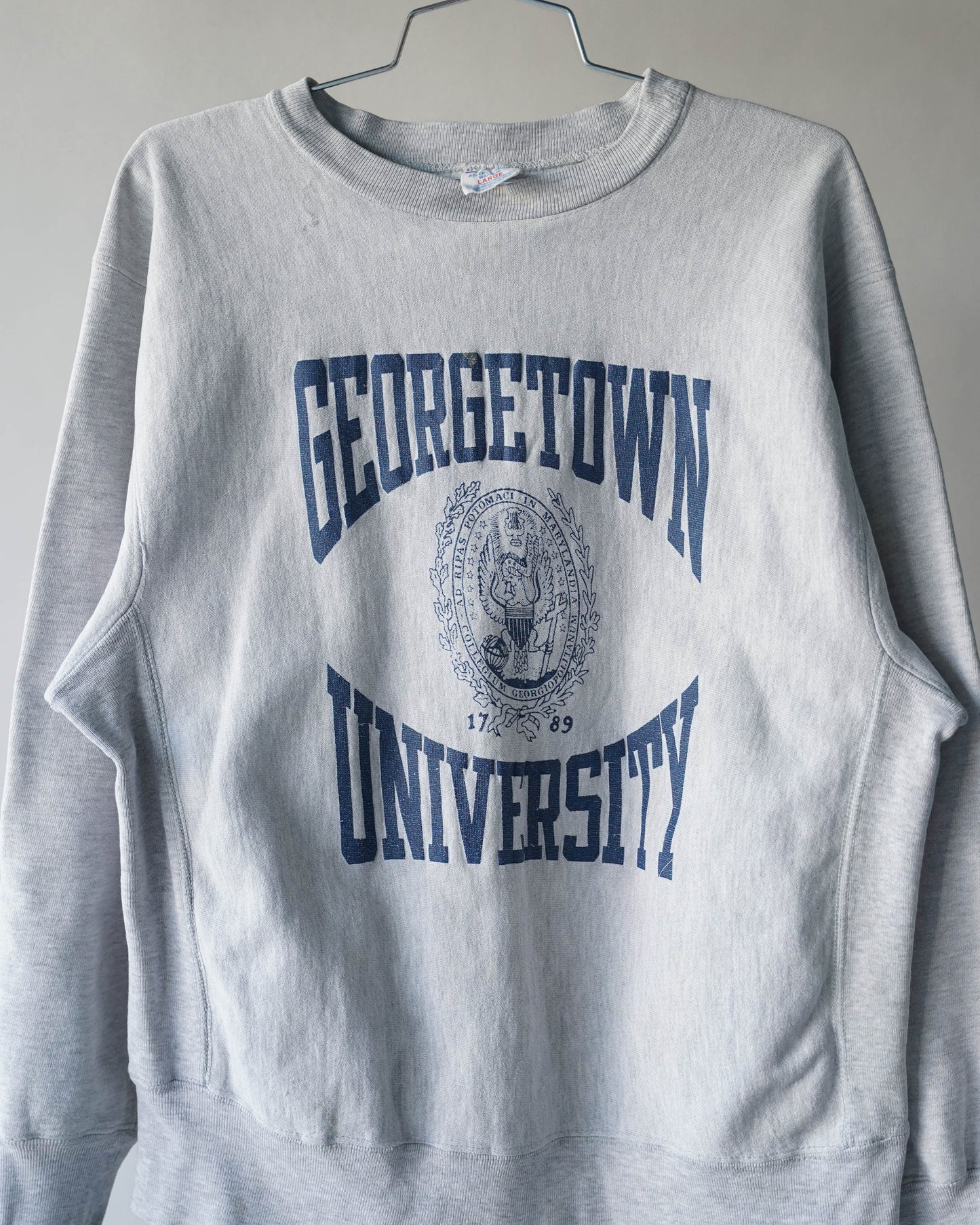 80's Georgetown Champion Reverse Weave - Large