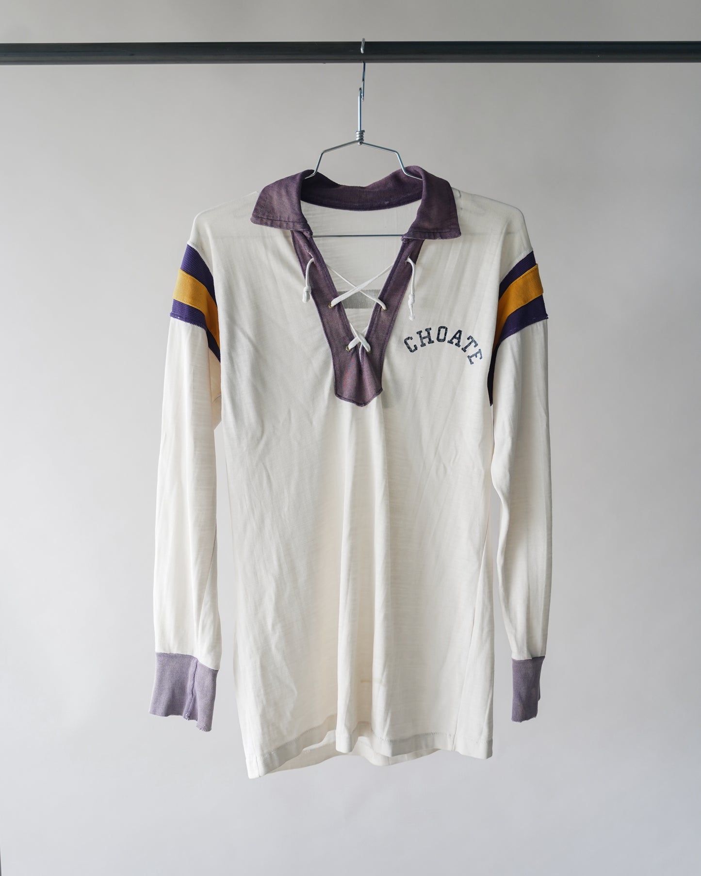 50's Lace Up Longsleeve Jersey - Medium