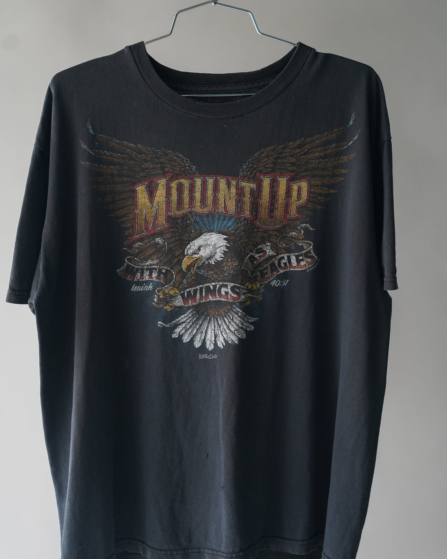 00's Mount Up on WIngs Like Eagles Jesus Tee - Large