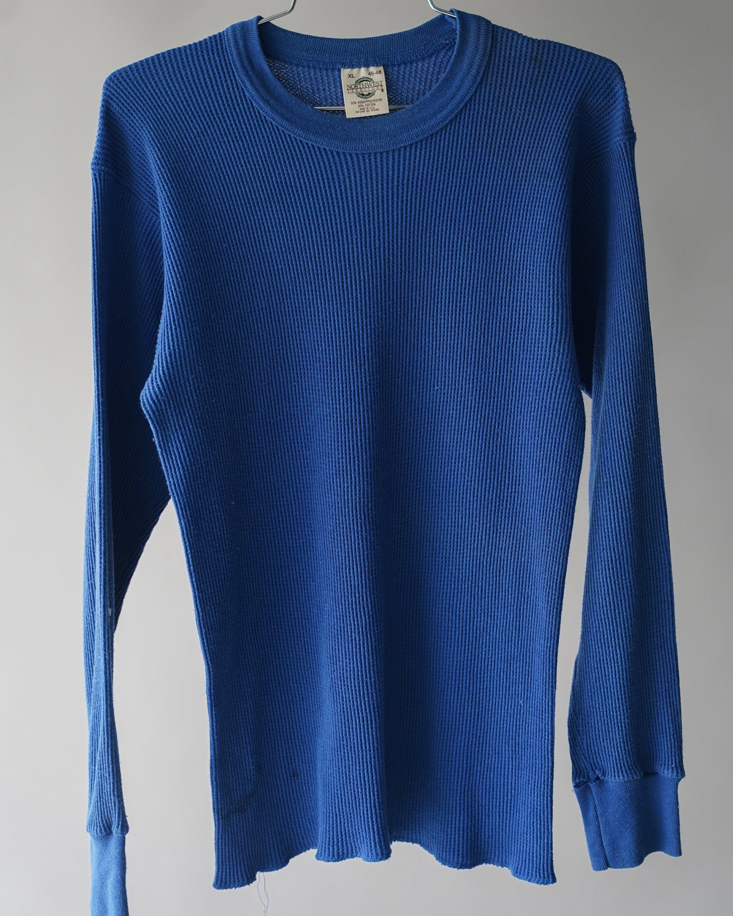 80's Blue Thermal - Large