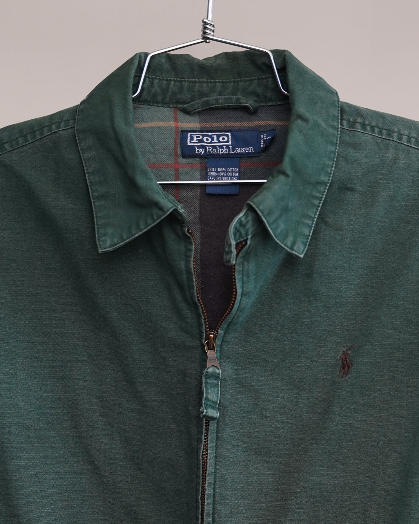 80's Polo Green Work Jacket - Large