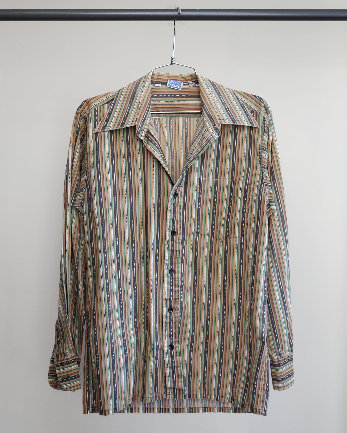 70's Multi Colored Shirt - Medium
