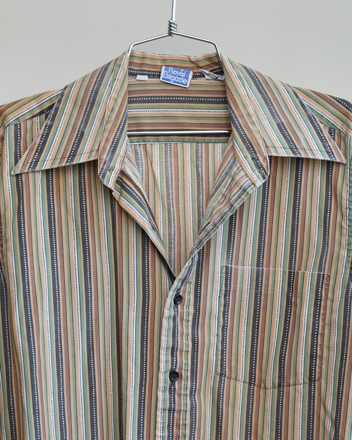 70's Multi Colored Shirt - Medium