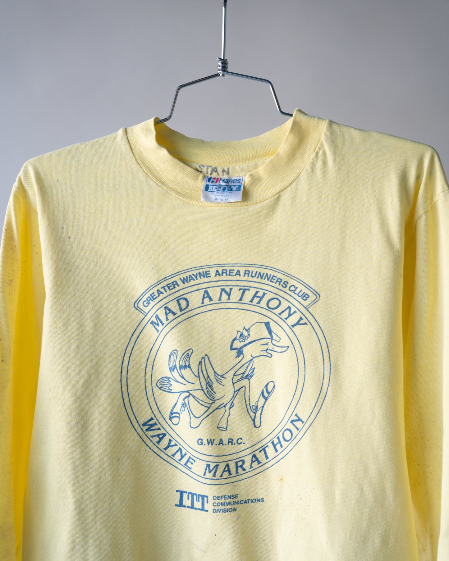 80's Marathan Longsleeve Tee - Medium