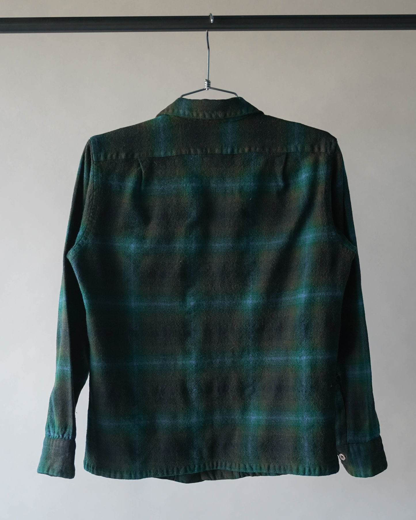 60's Pendelton Wool Loop Collar Shirt - Small (as is)