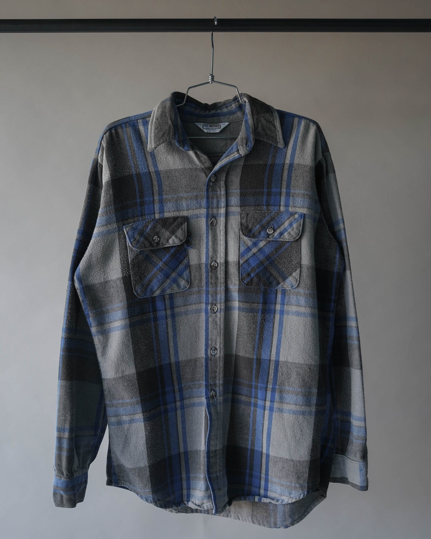 80's Five Brothers Cotton Flannel - XL