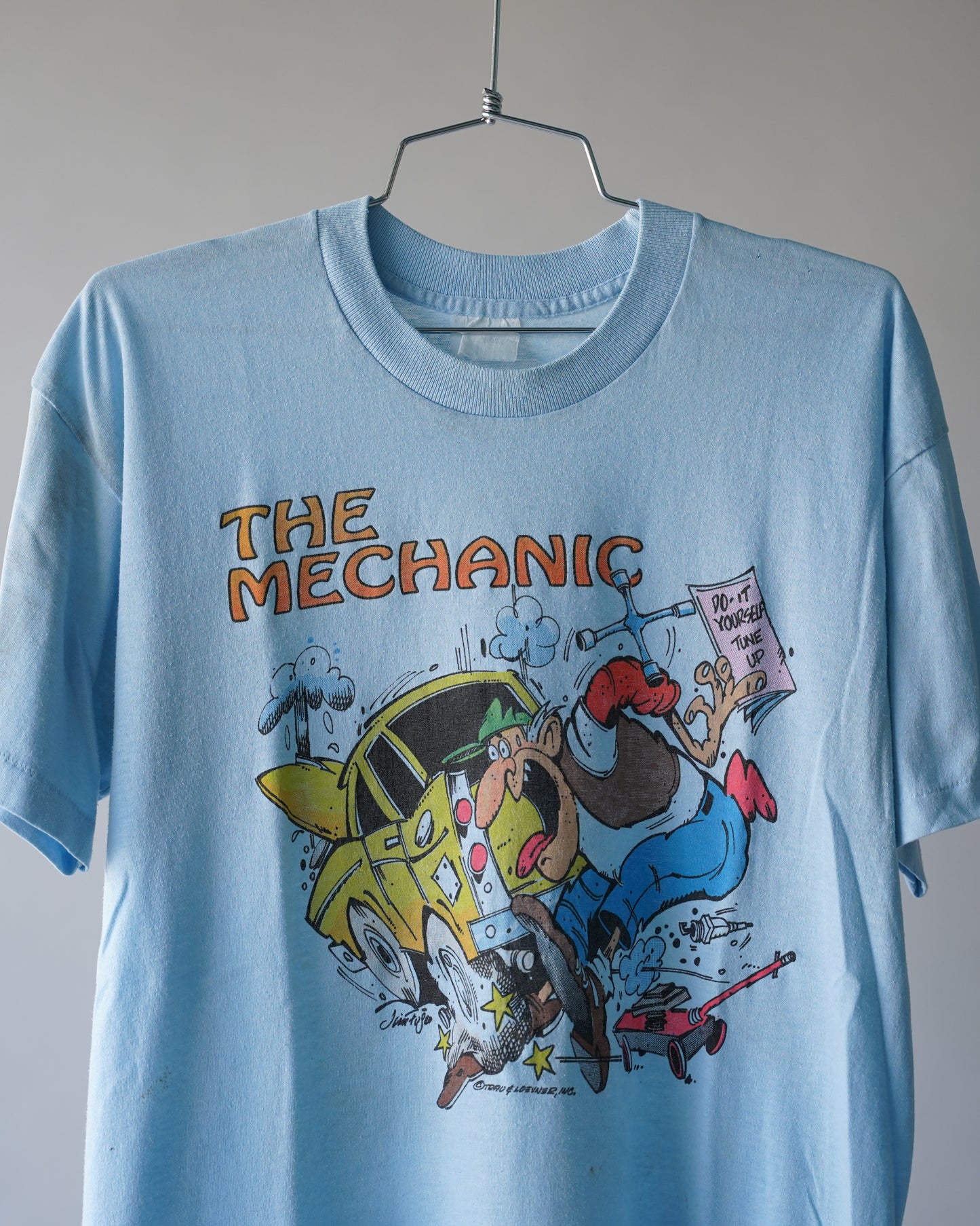 80's Mechanic Tee - Large
