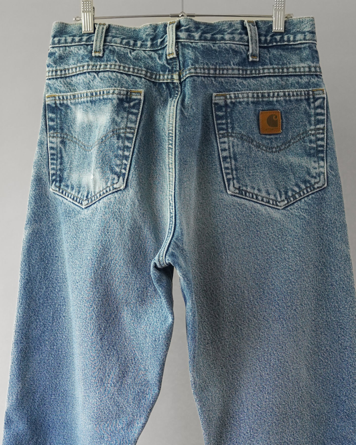 90's Flannel Lined Carhartt Jeans - 32x34