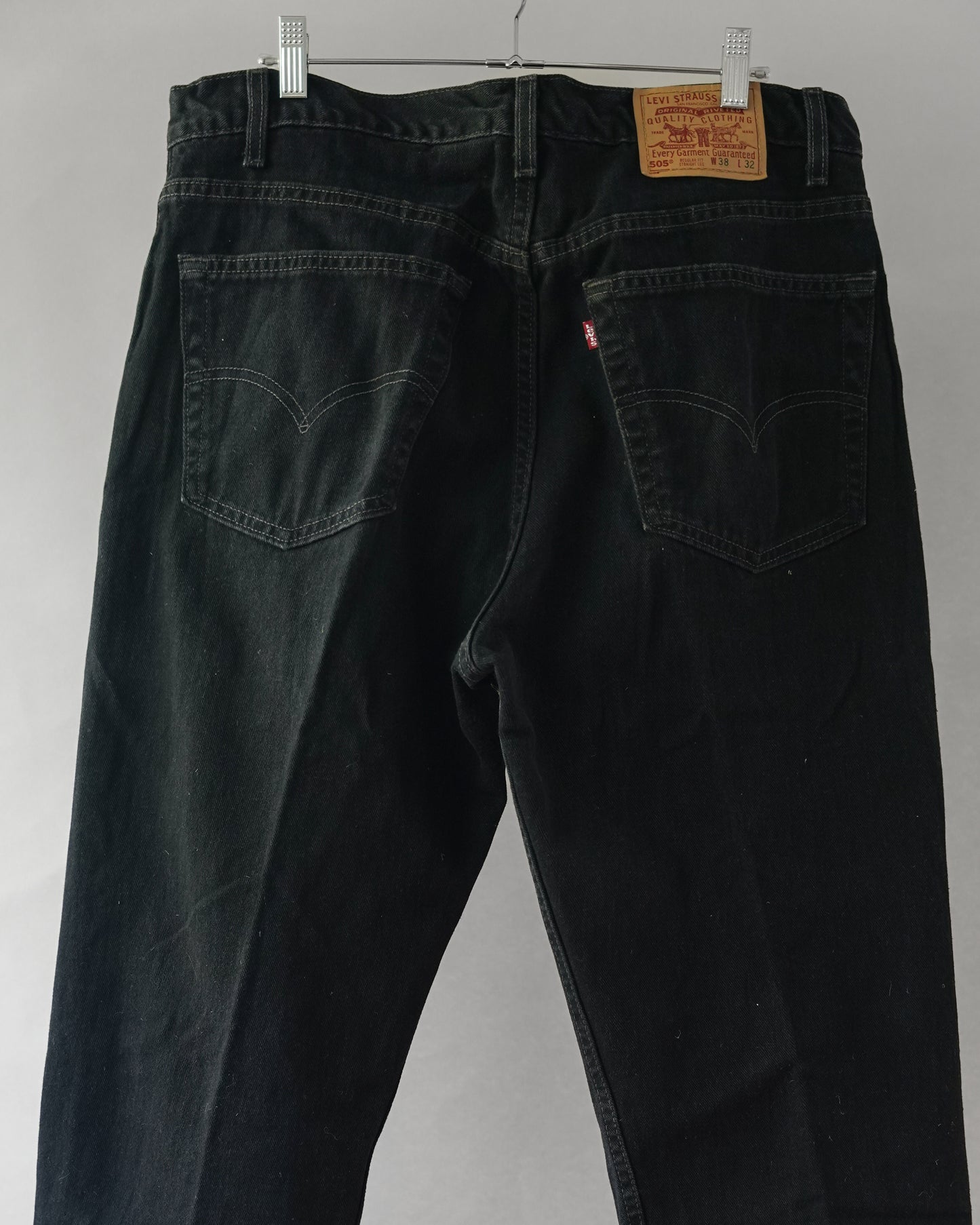 90's Black Levi's 505 Jeans - 36x31