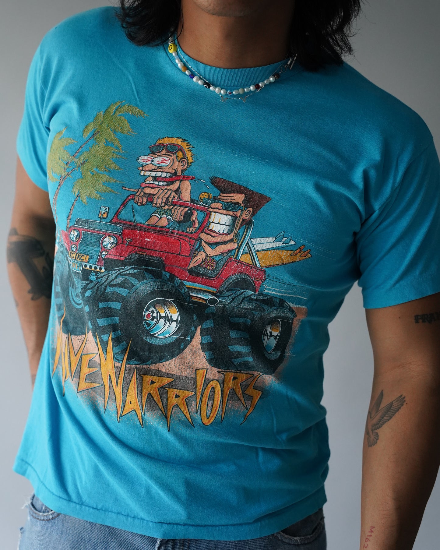 90's Wave Warriors Tee - Large
