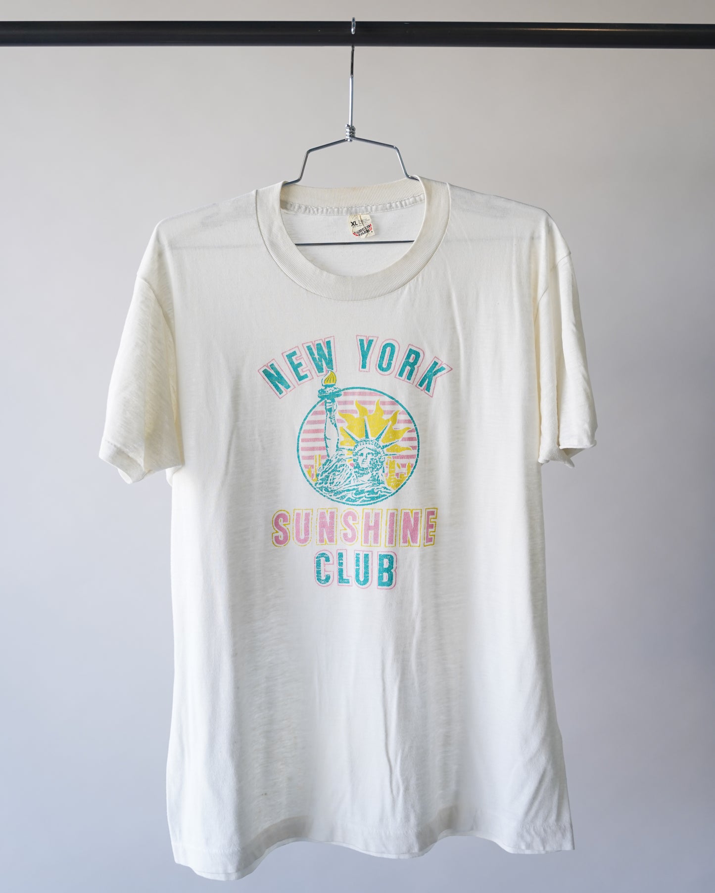 80's New York Sunshine Club Tee - Large