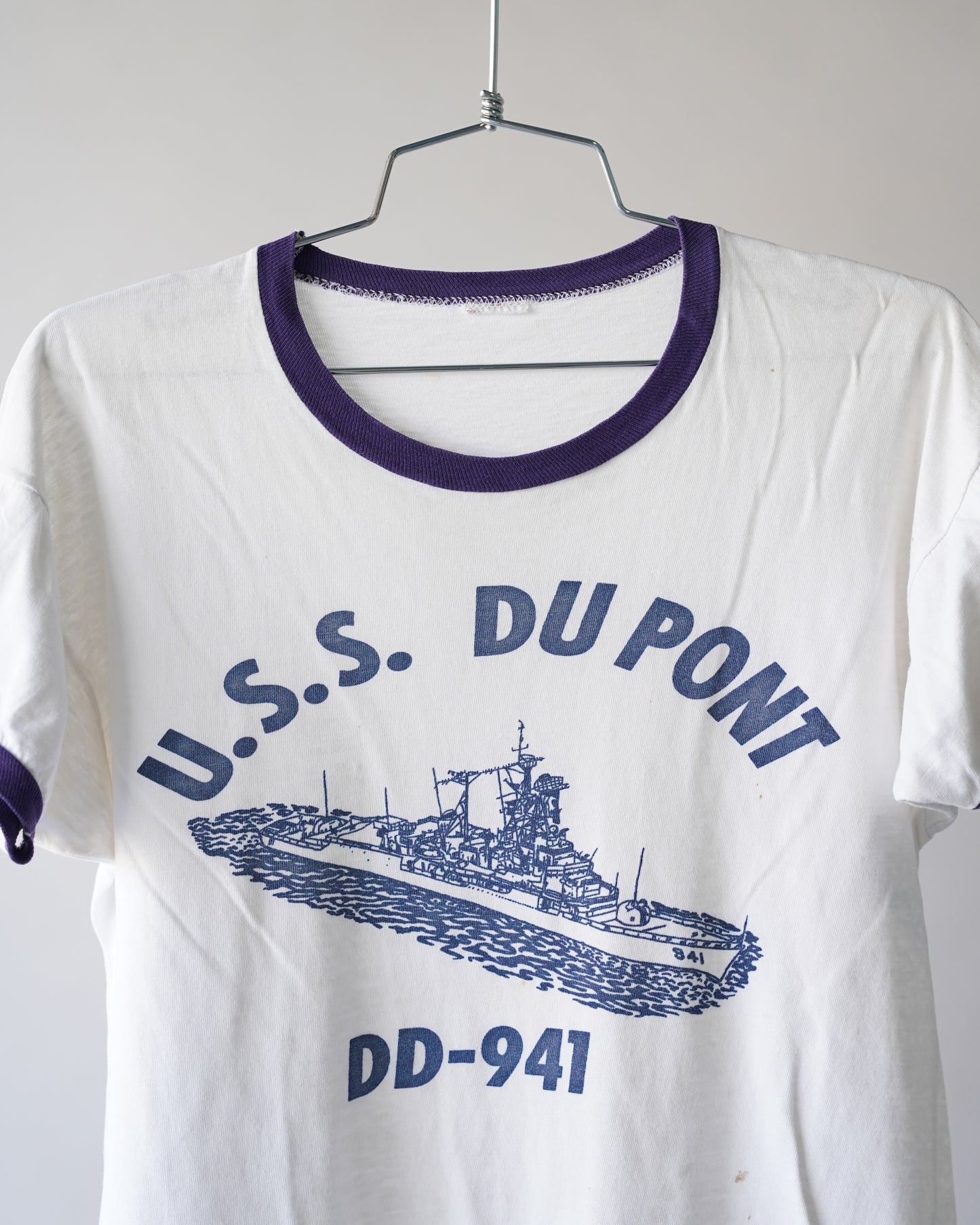 70's Military Ringer Tee - Large