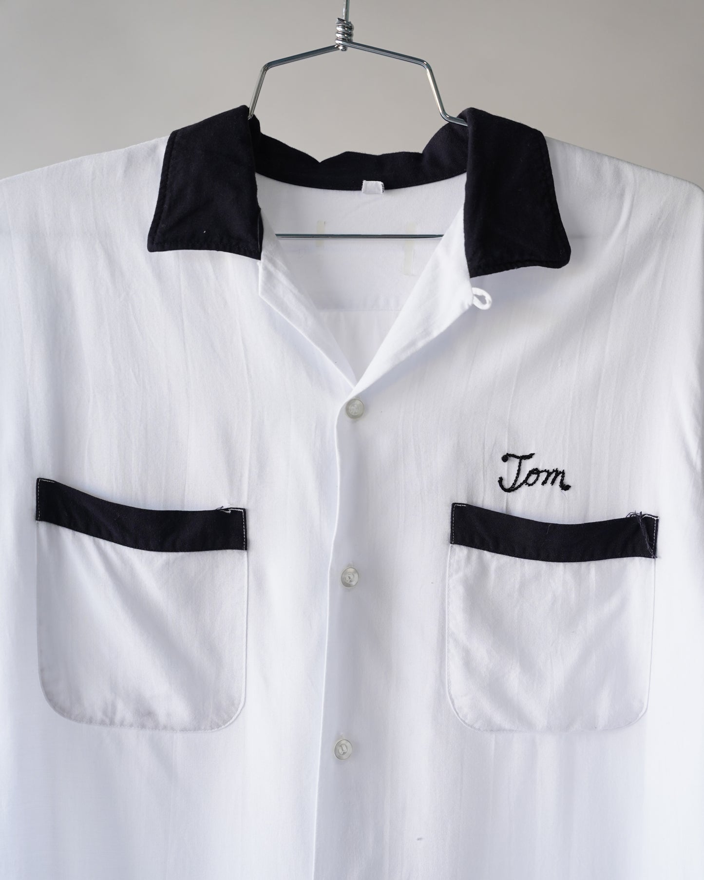 60's Rayon Bowling Shirt - Large