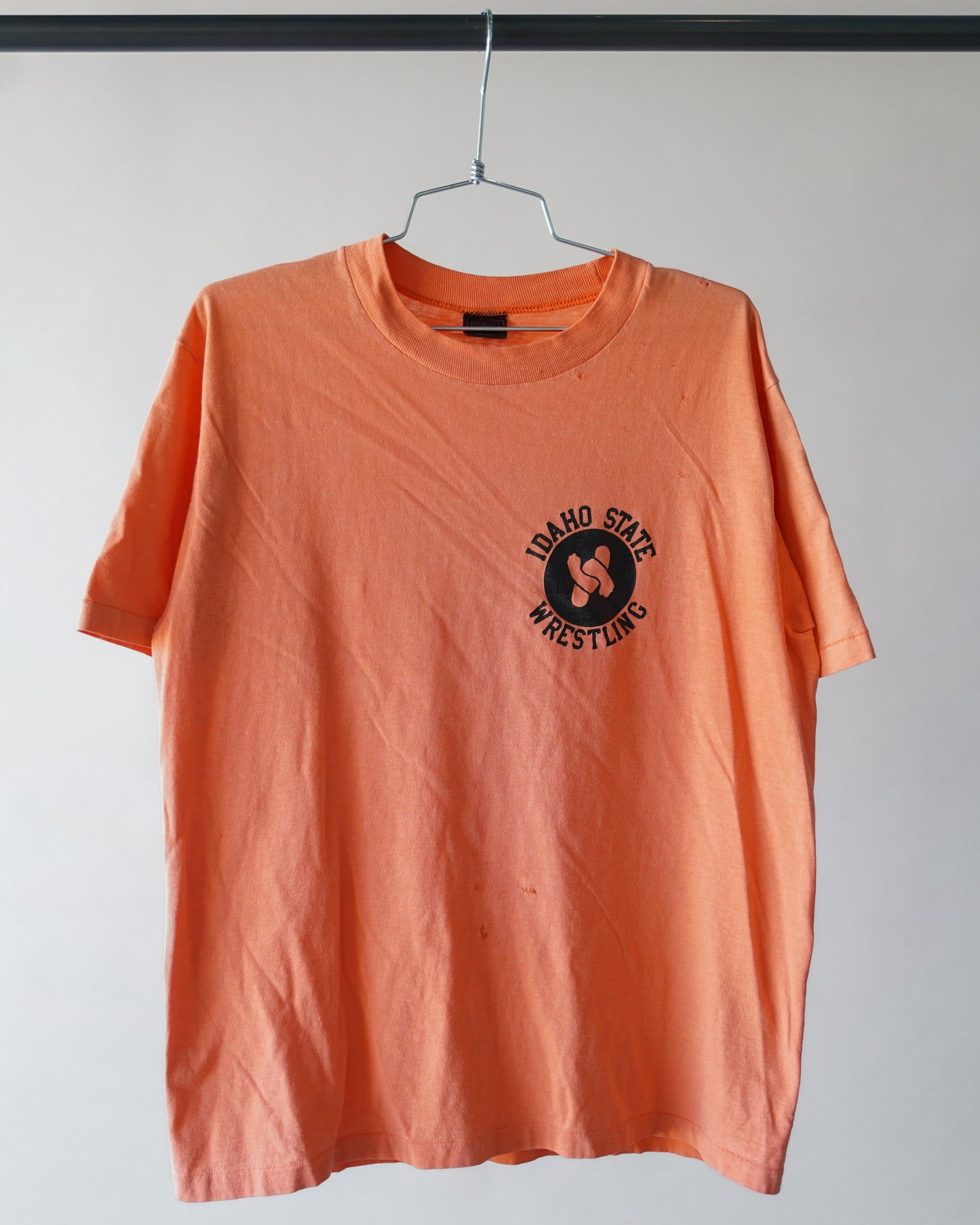 70's Idaho State Wrestling Tee - Large