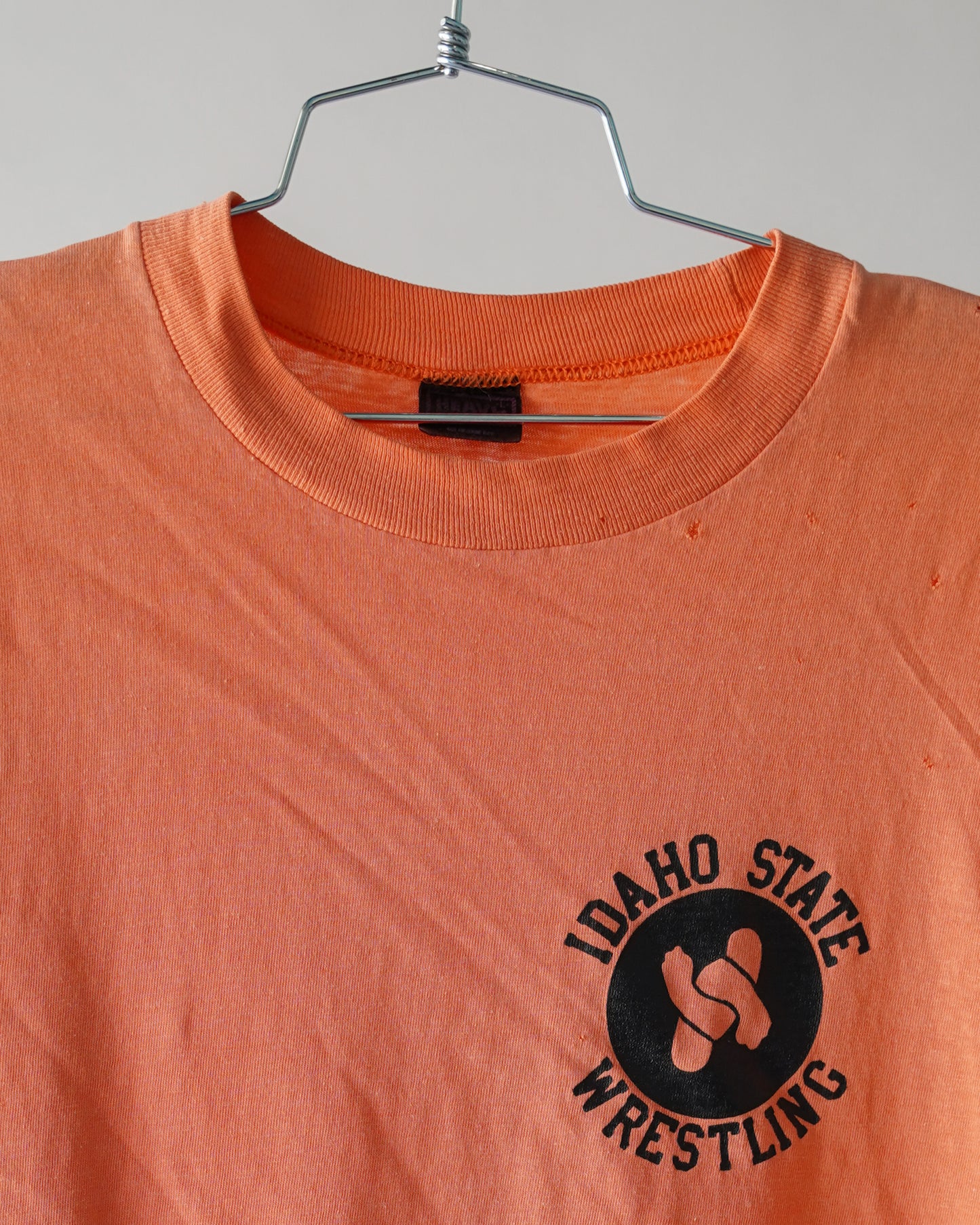 70's Idaho State Wrestling Tee - Large