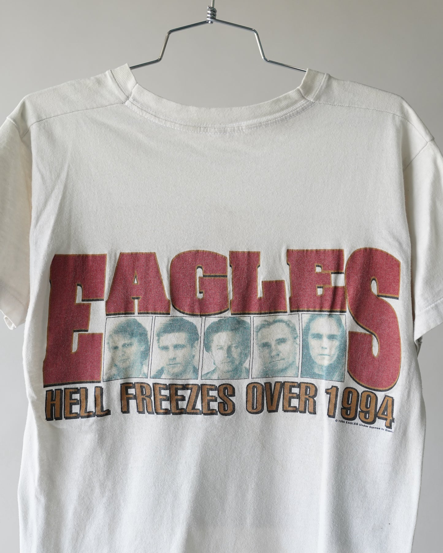 90's Eagles Hell Freezes Over Band Tee - Medium