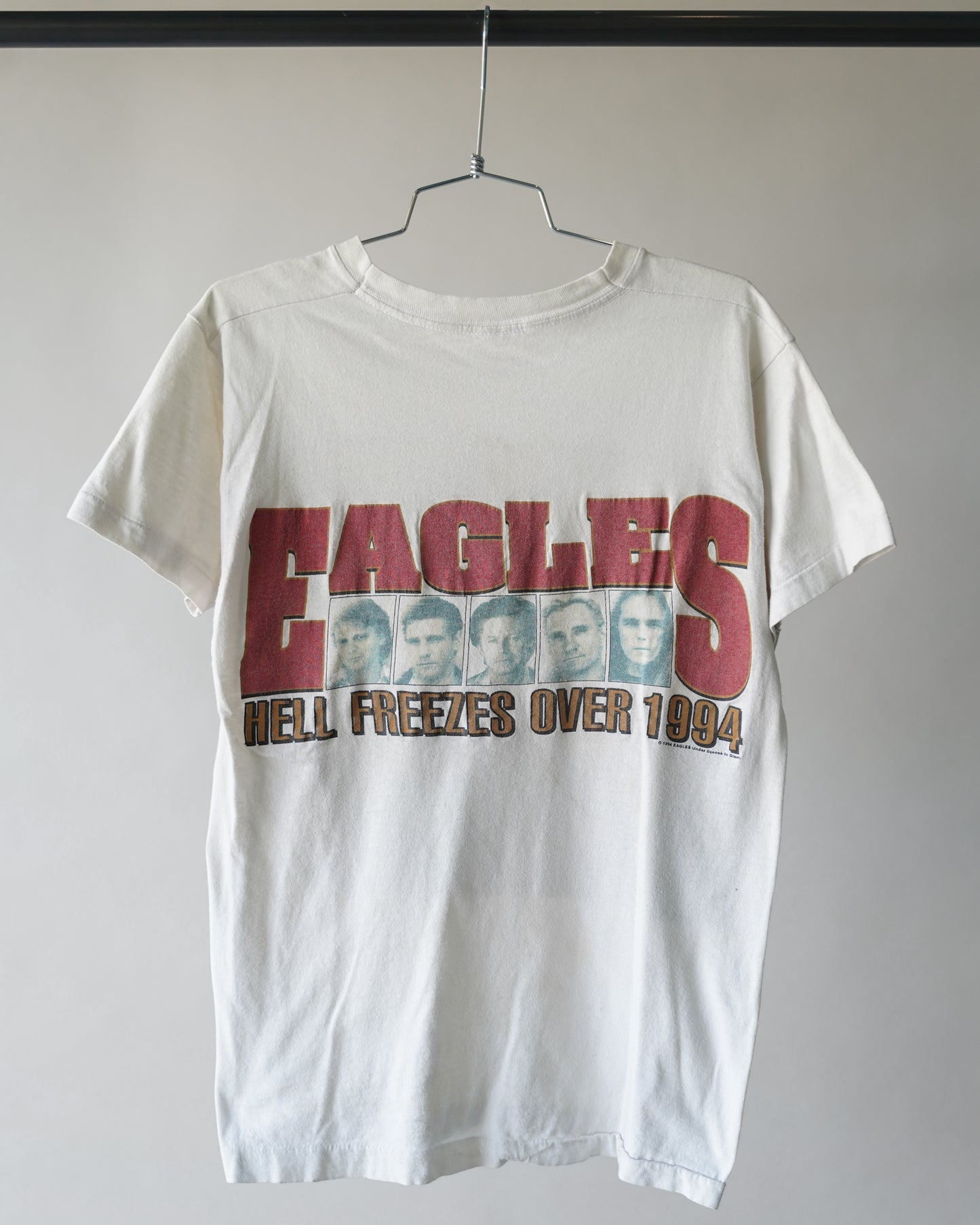 90's Eagles Hell Freezes Over Band Tee - Medium
