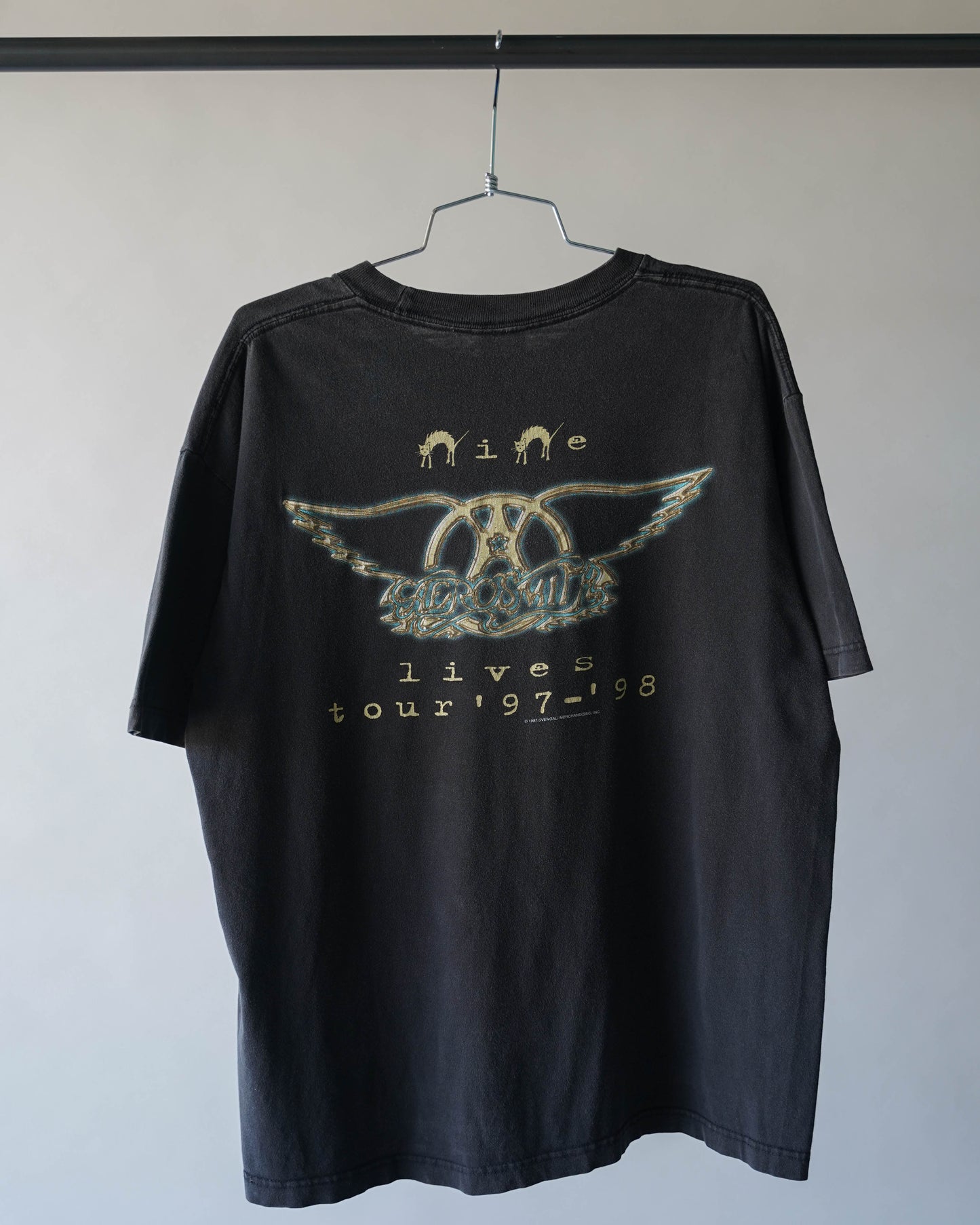 90's Aerosmith Band Tee - Large