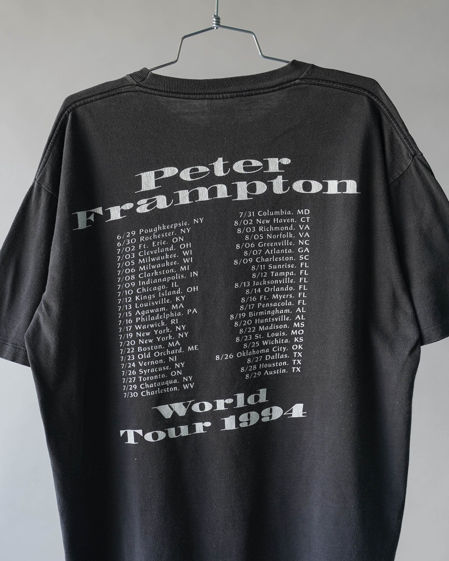 90's Peter Frampton Tour Tee - Large