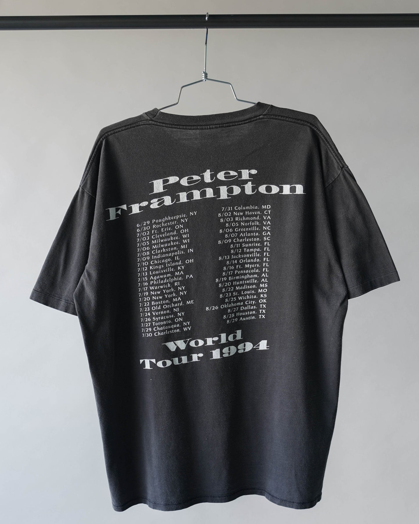 90's Peter Frampton Tour Tee - Large
